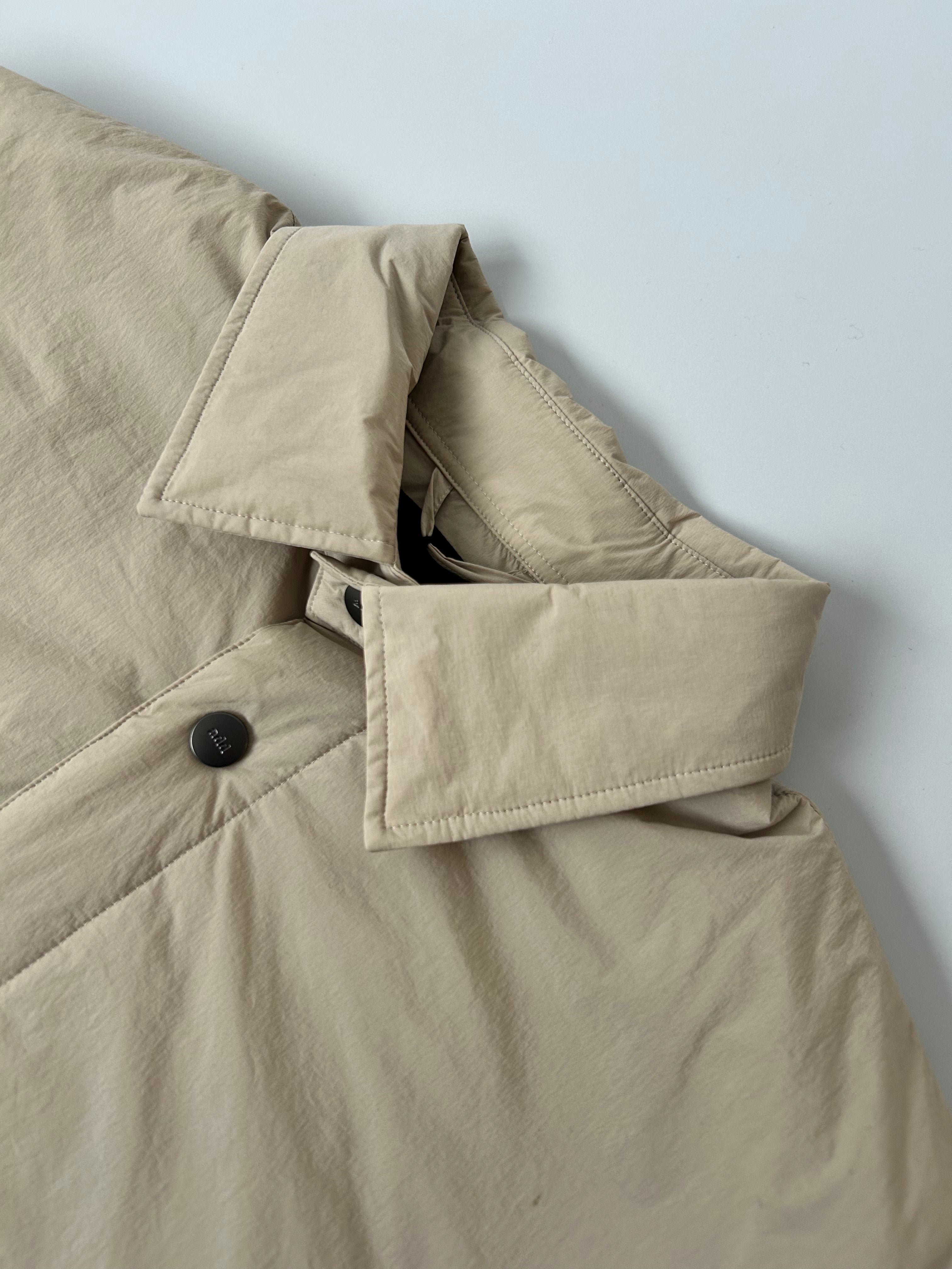 Camicia imbottita Beige Uomo