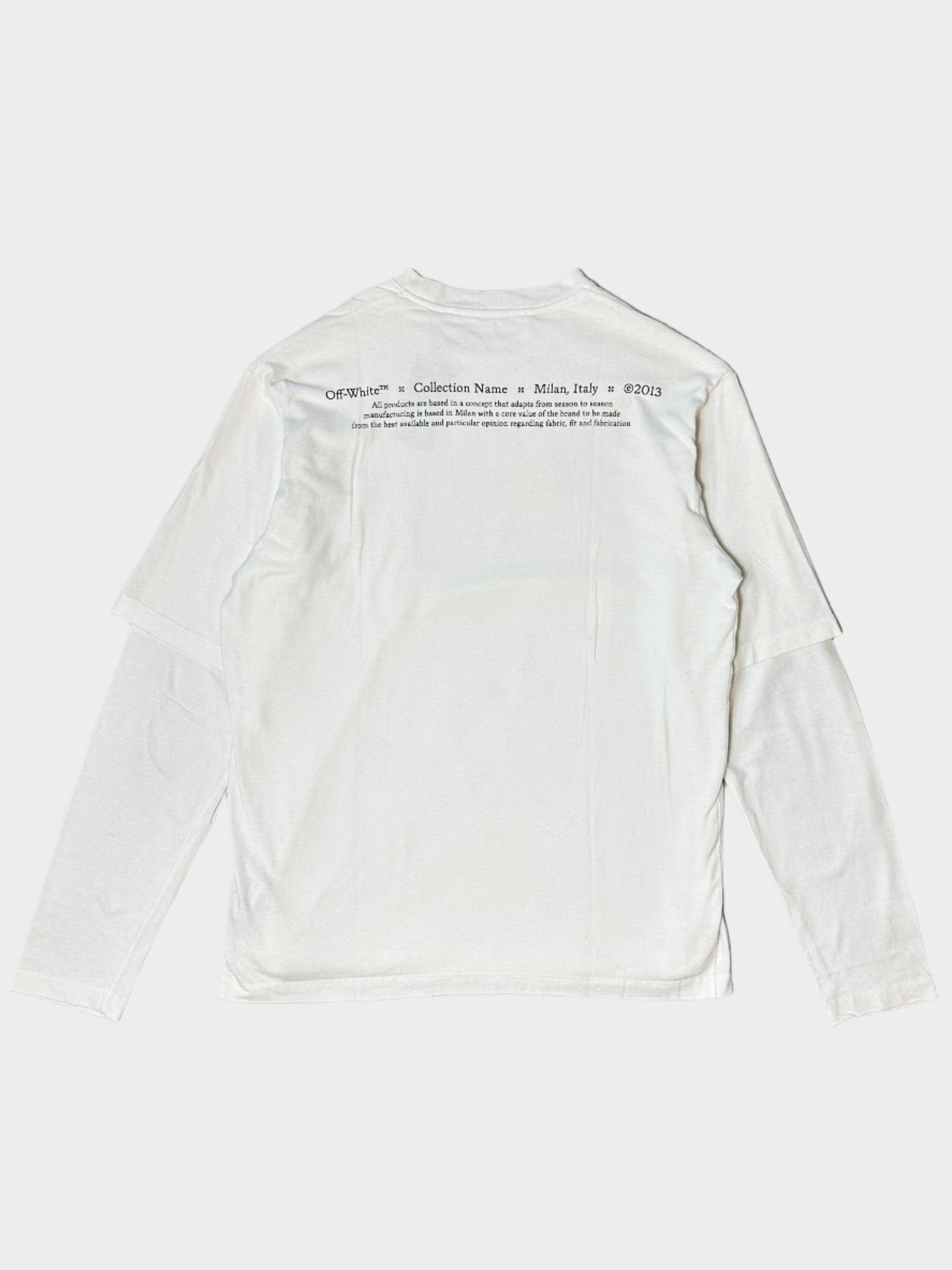 Layered Sleeves T-Shirt Caravaggio Print