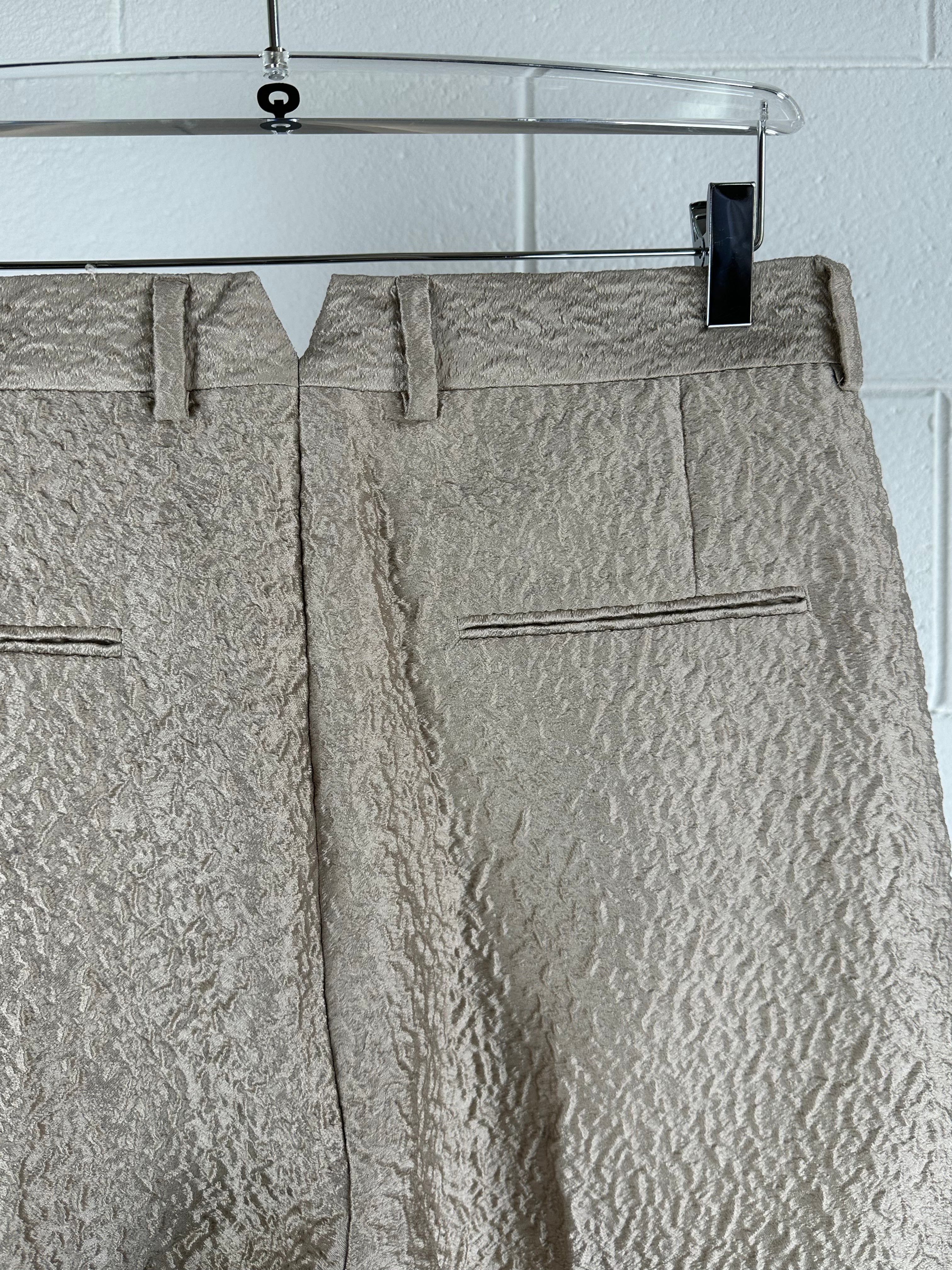 Goffered Pants