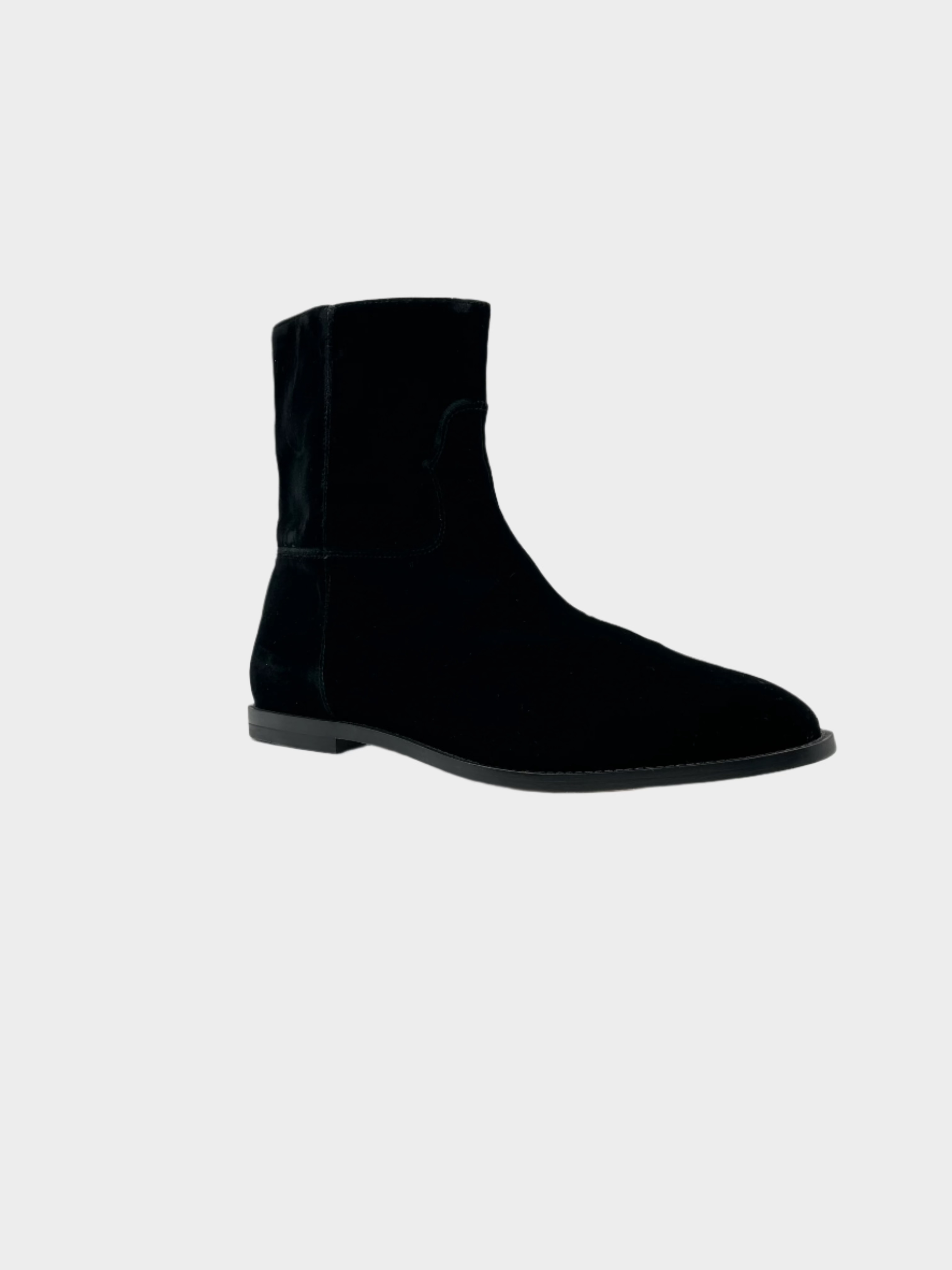 Velvet Ankle Boots