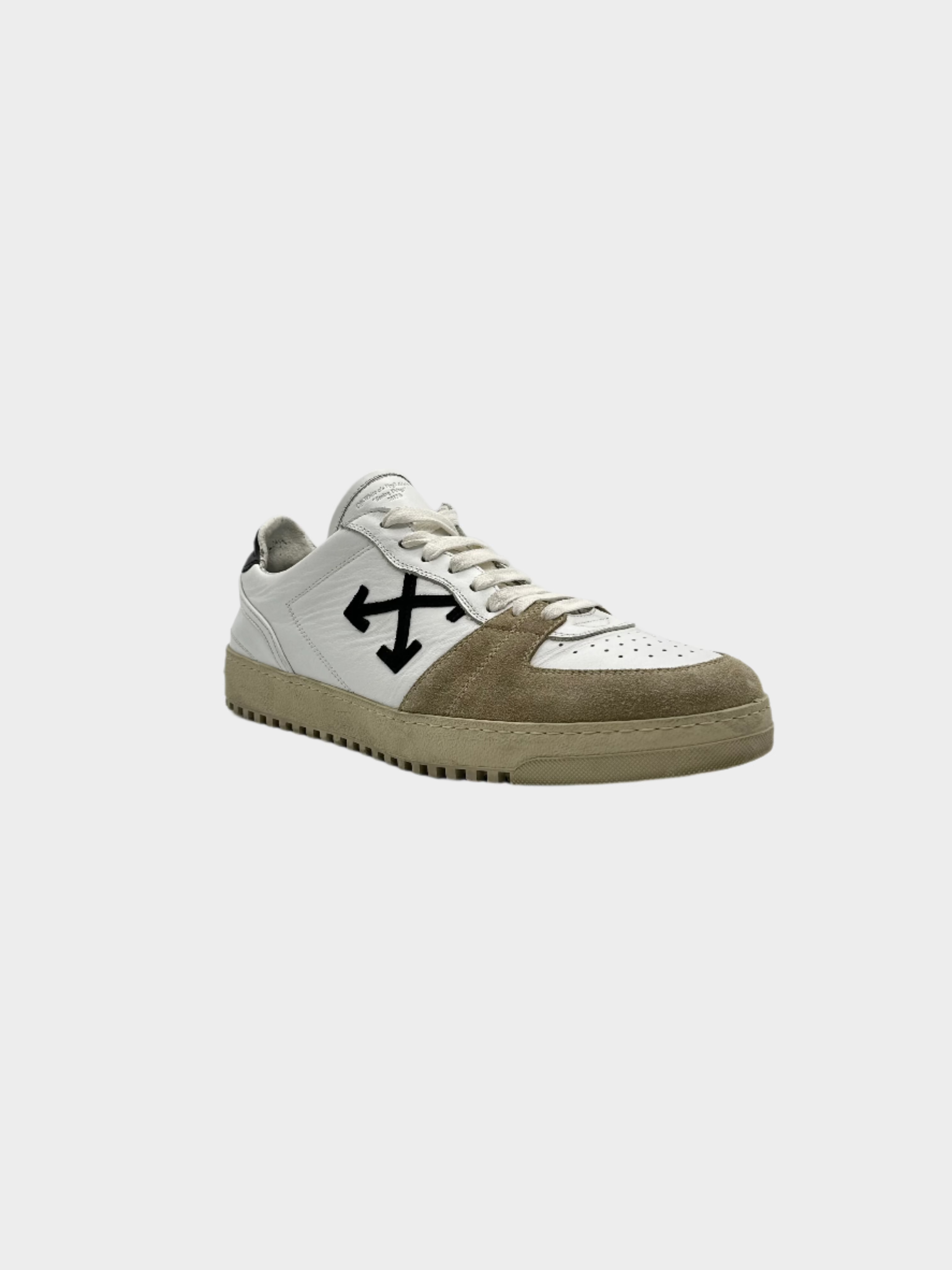 Sneakers With Suede Details