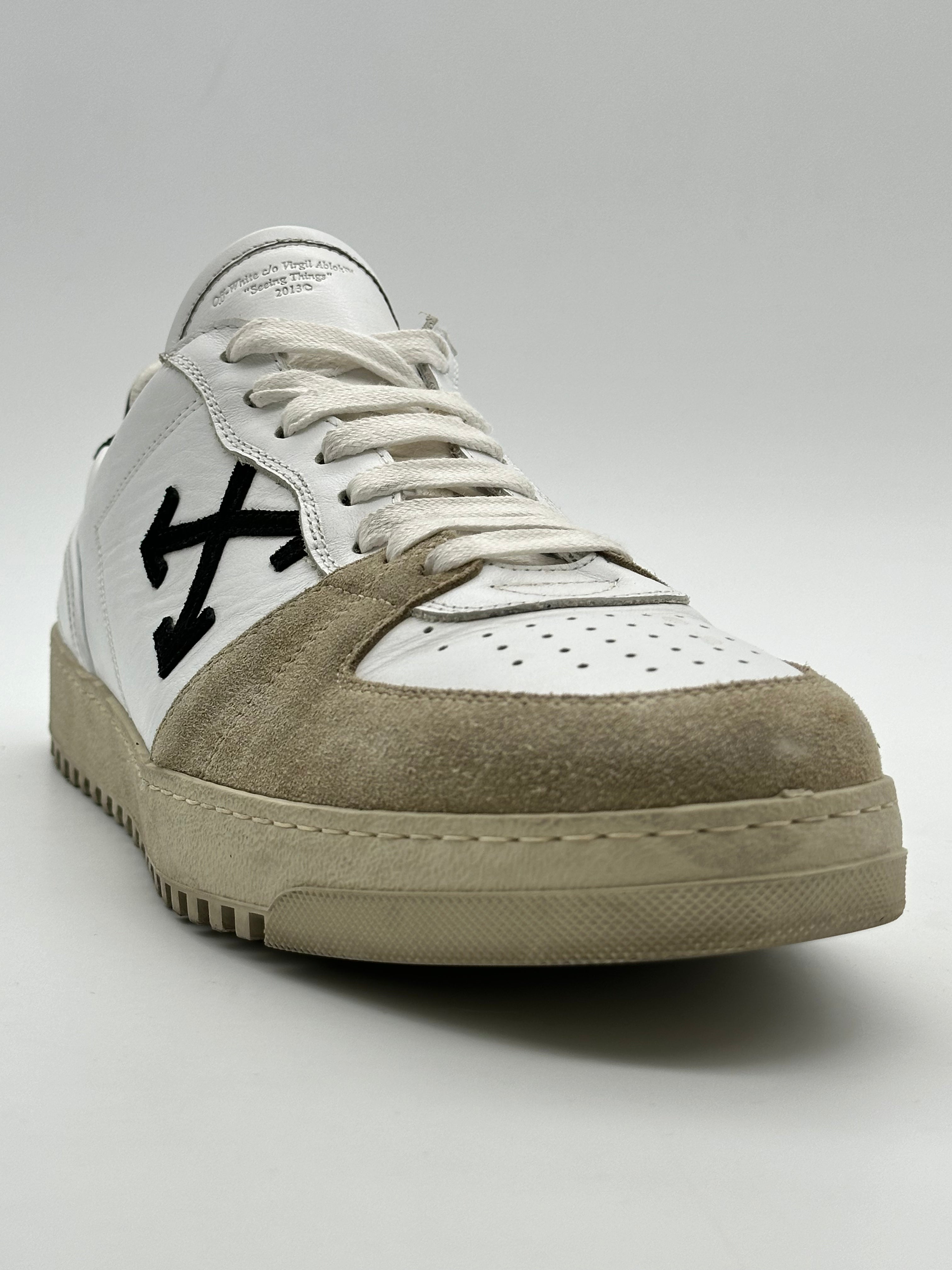 Sneakers With Suede Details