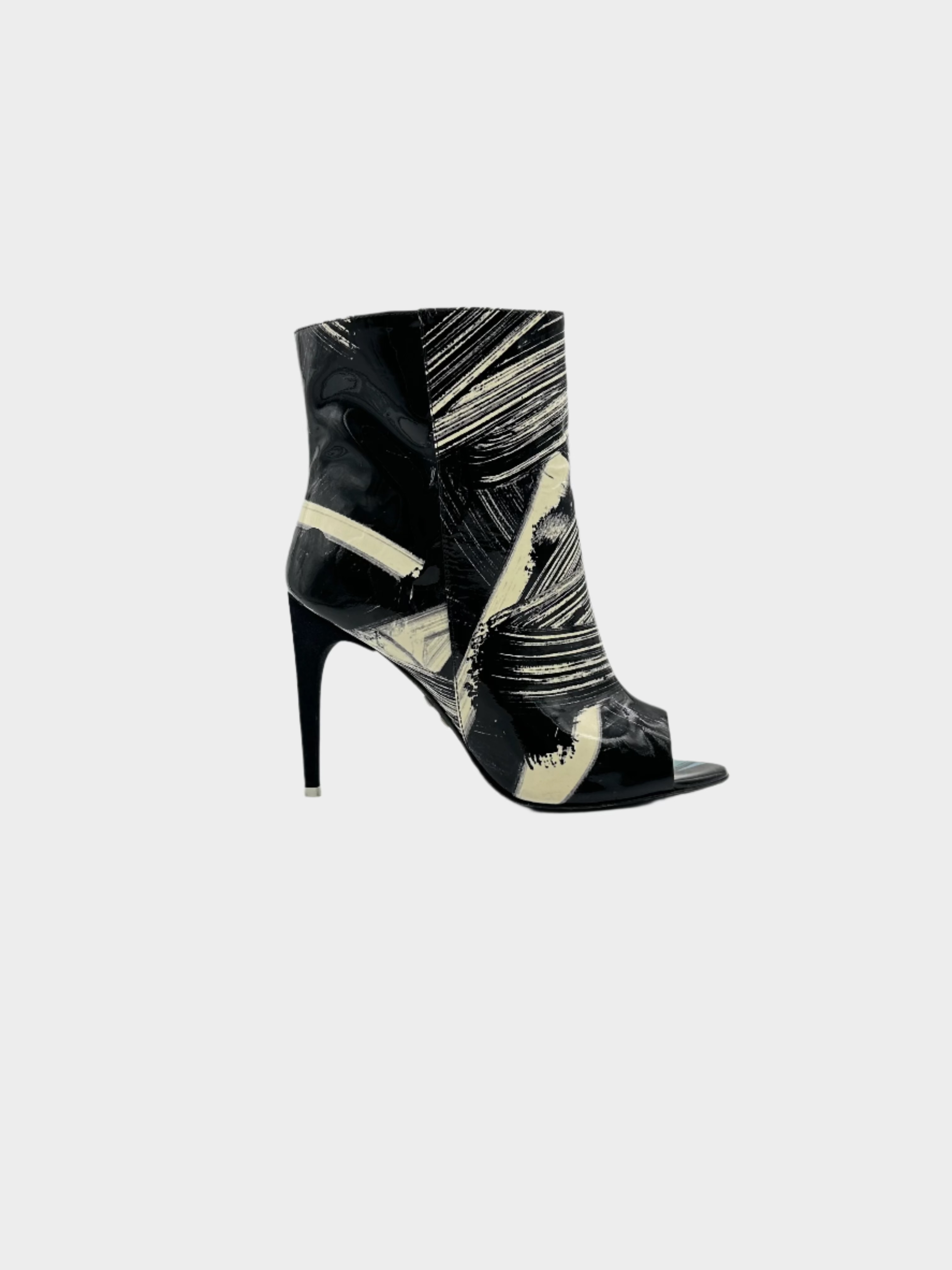 Paint Lacquered Boots
