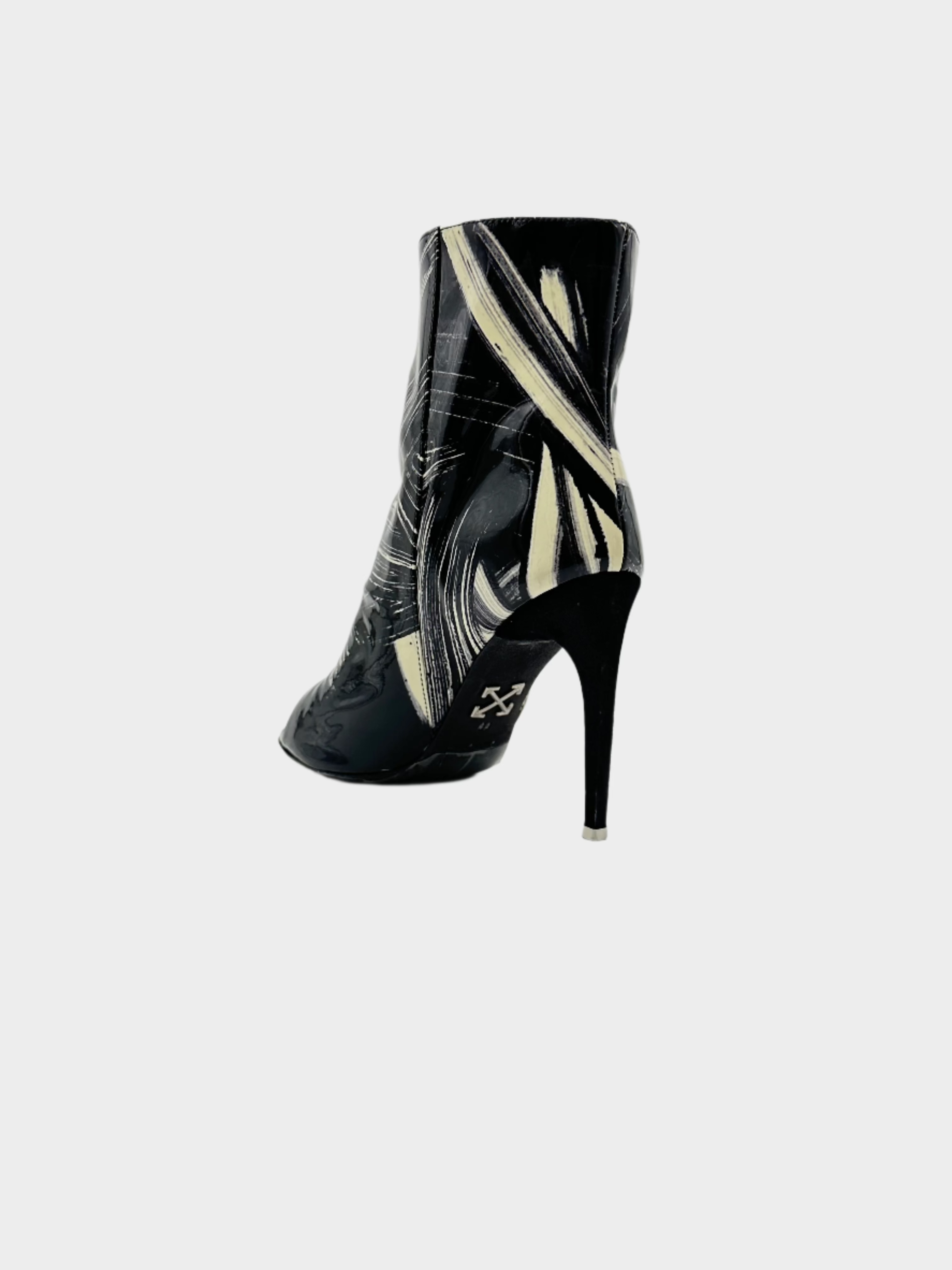 Paint Lacquered Boots