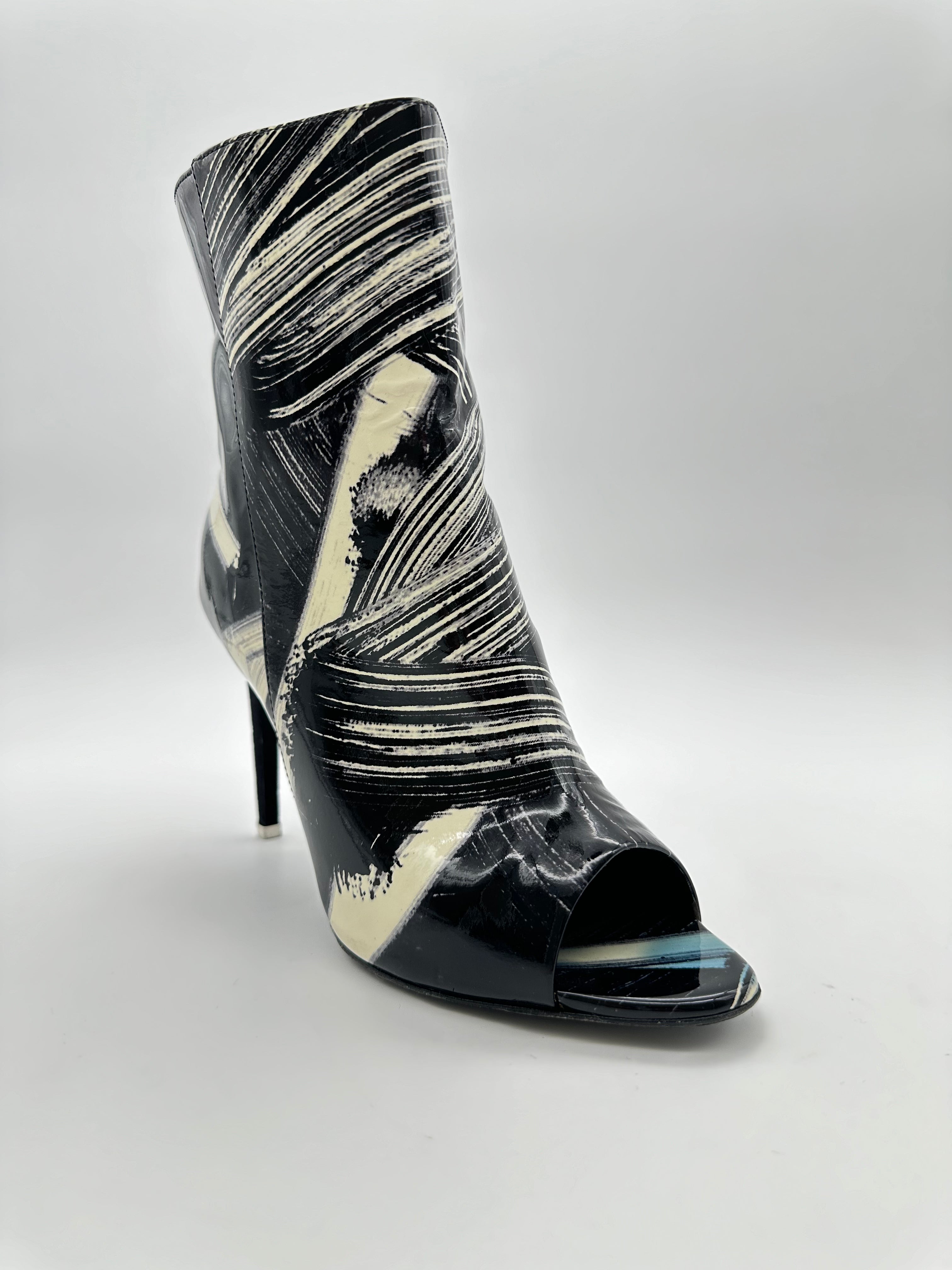 Paint Lacquered Boots