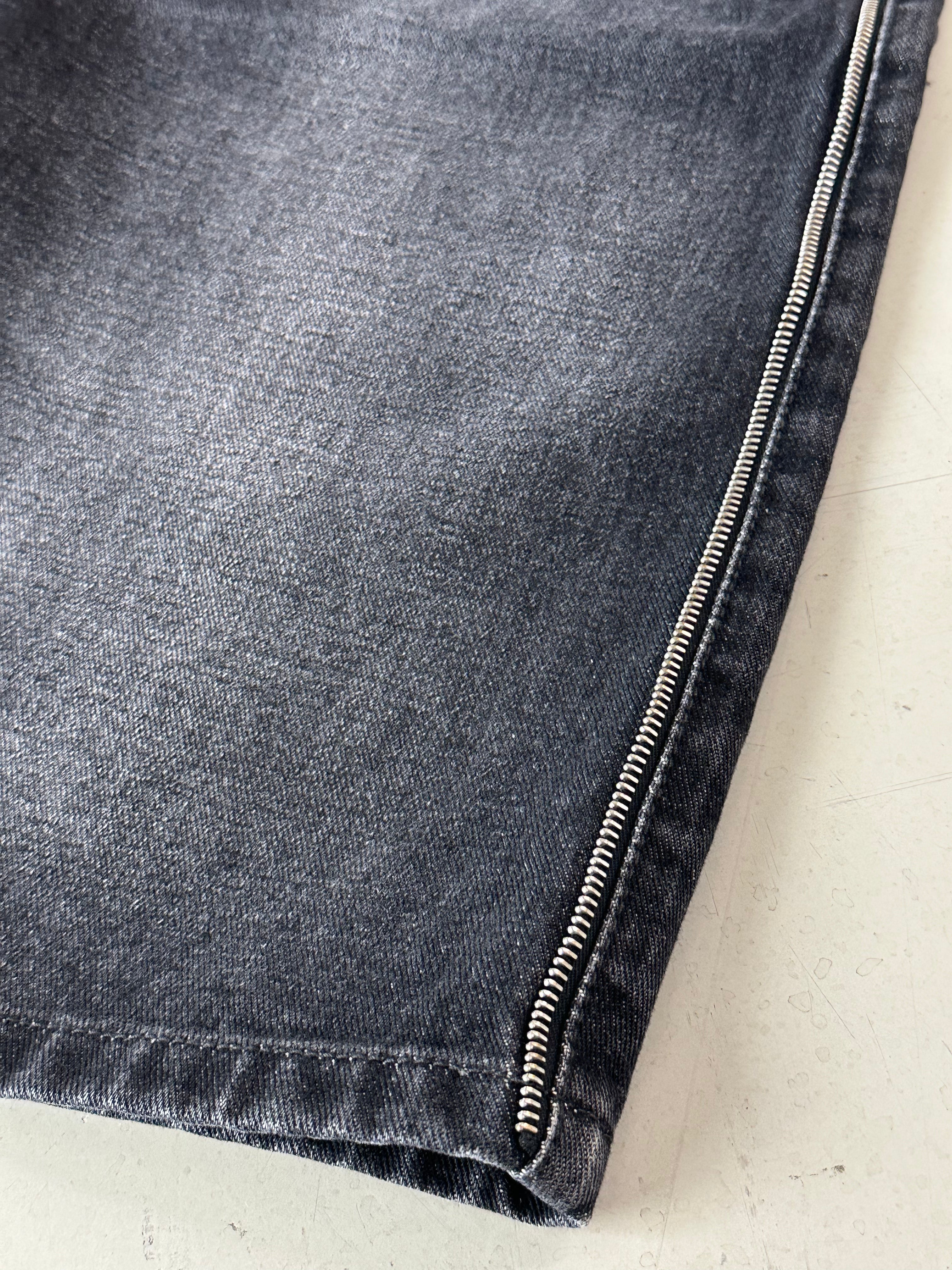 Oversized Denim Shorts