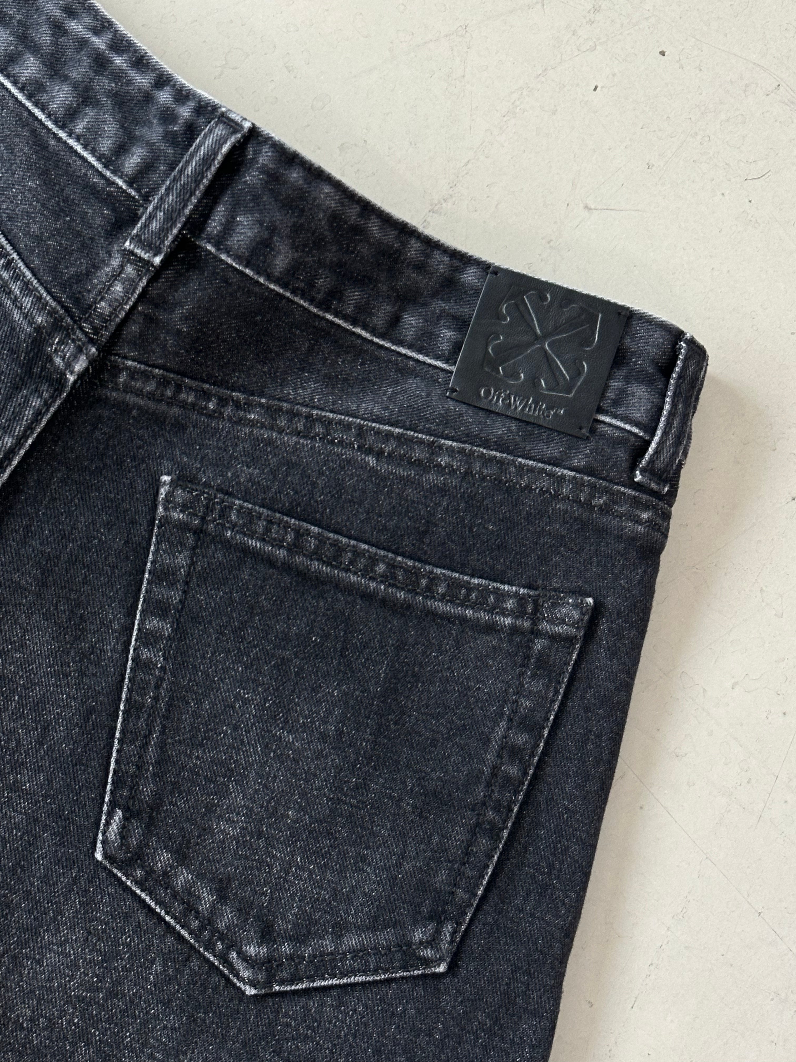 Oversized Denim Shorts