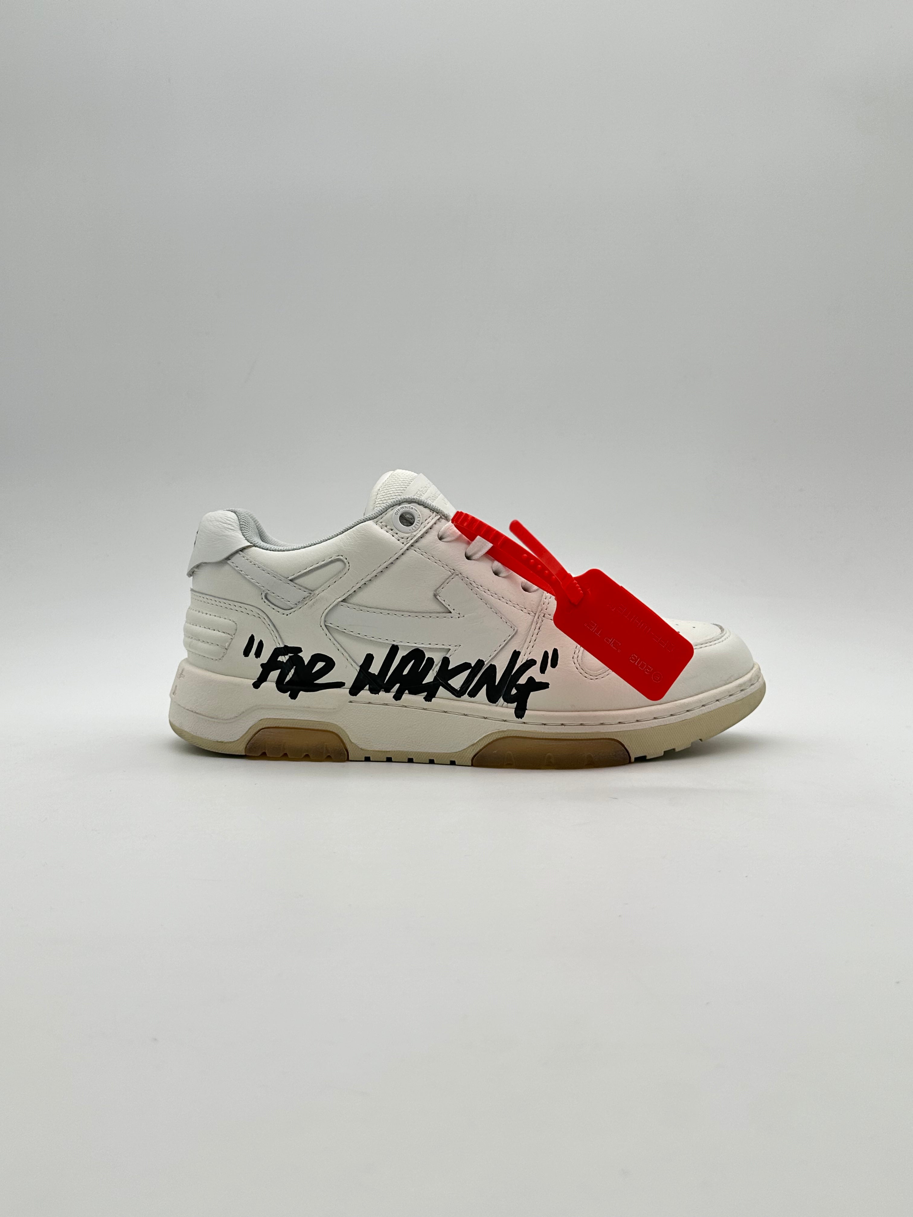 Leather Graffiti Sneakers