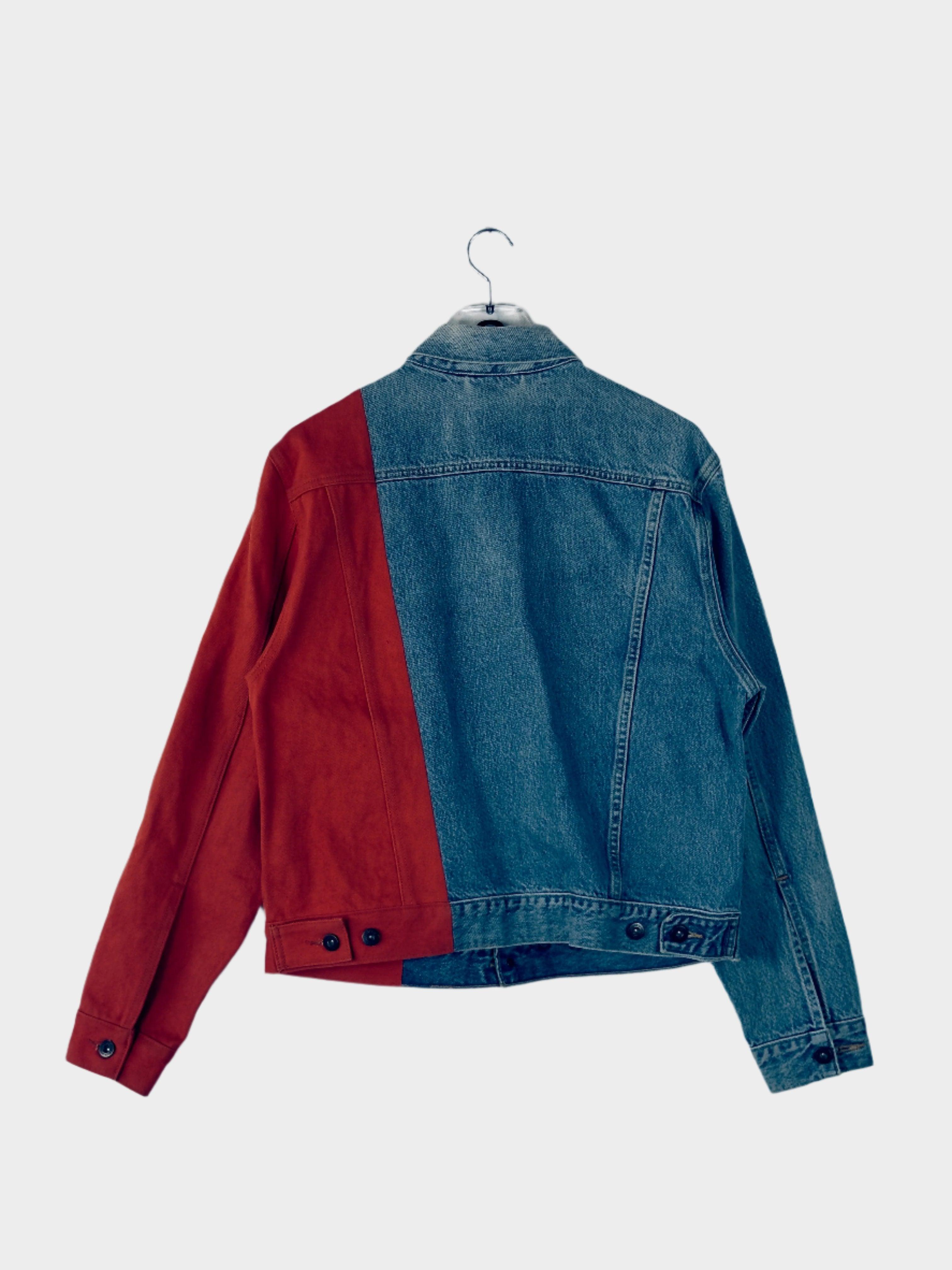 Off-White Collab Bicolor Denim Jacket
