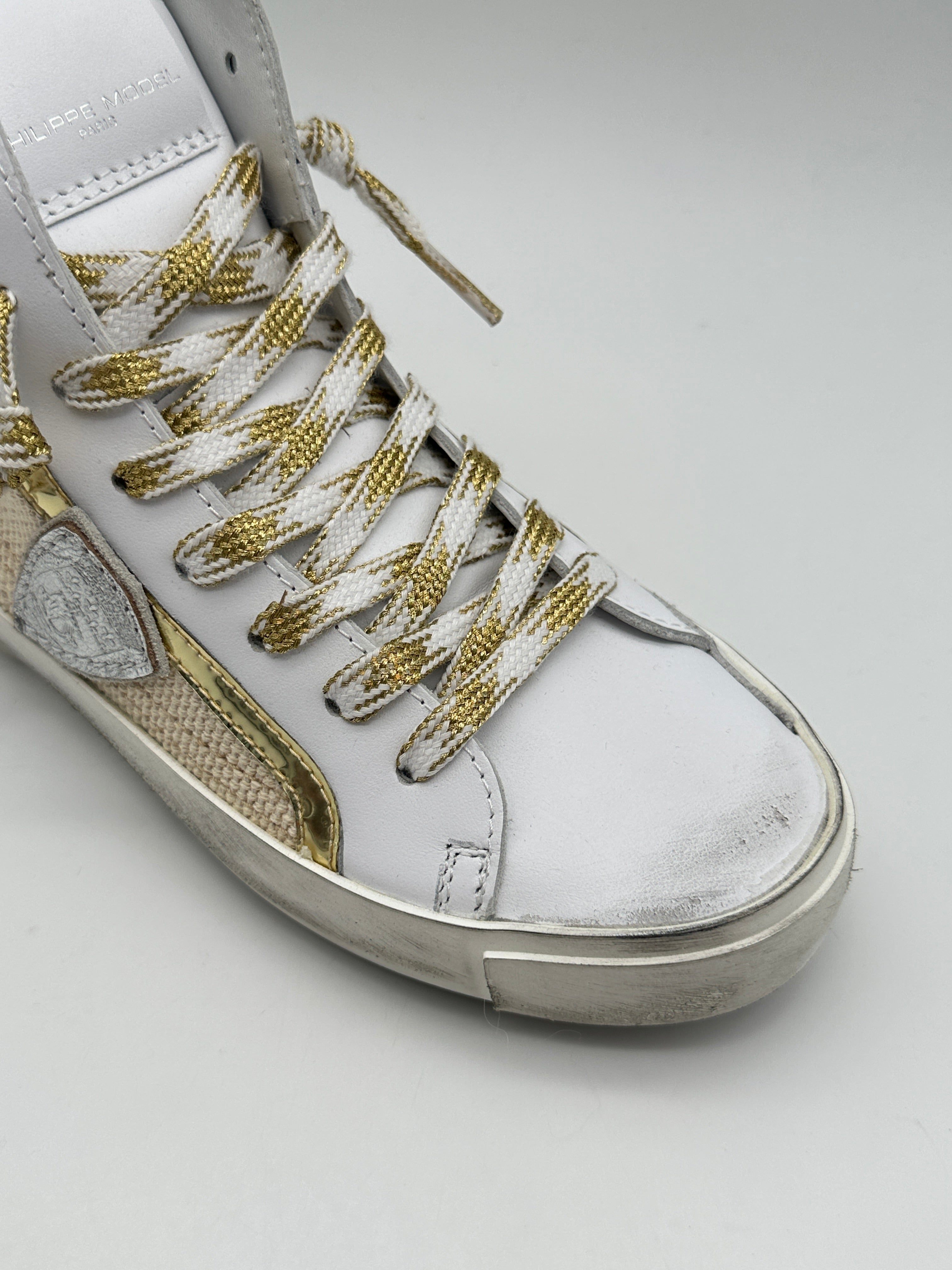 PRSX High W Animal Beige And Green High Sneakers