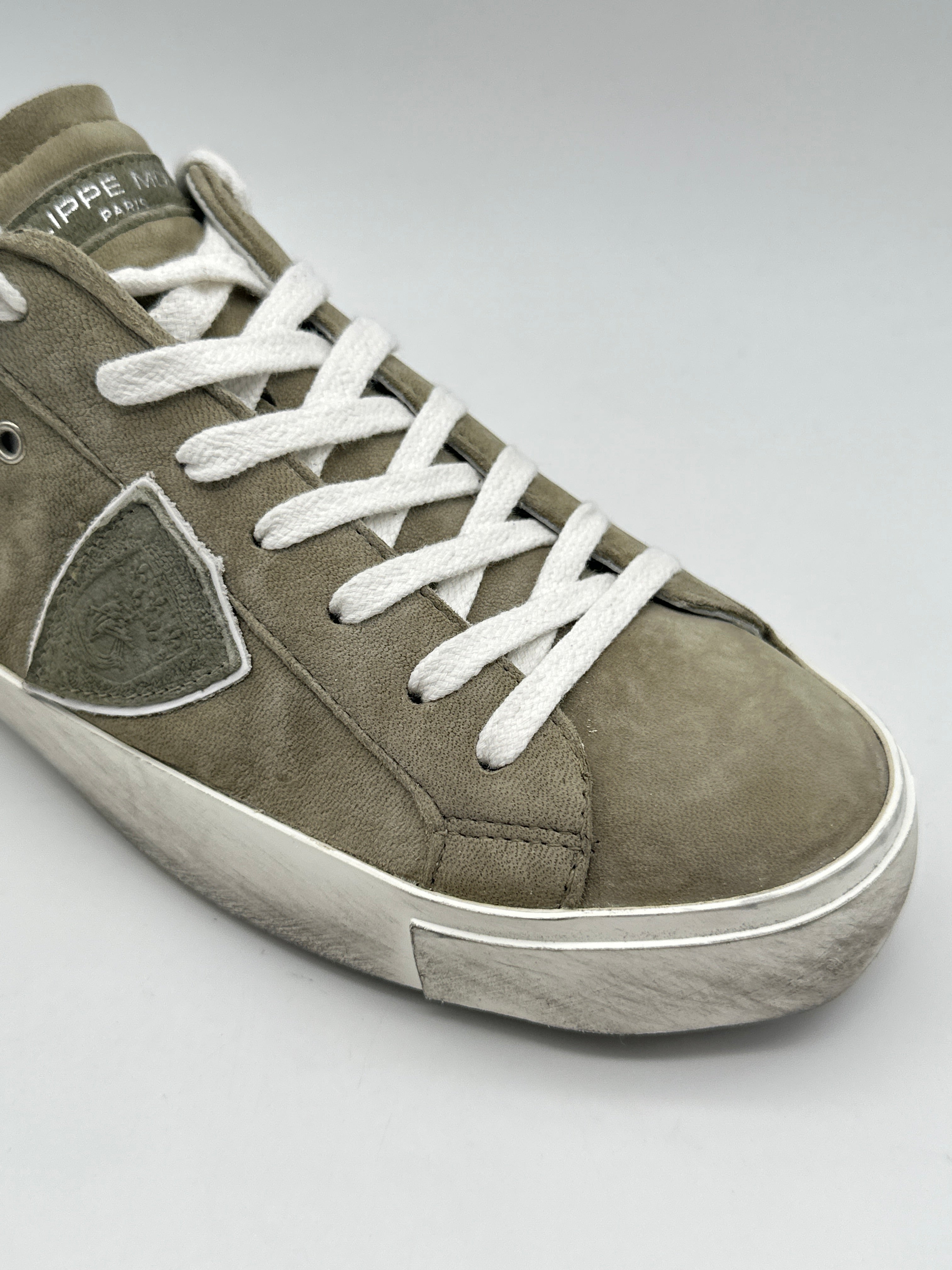 Prsx Low In Nabuk Lave Verde