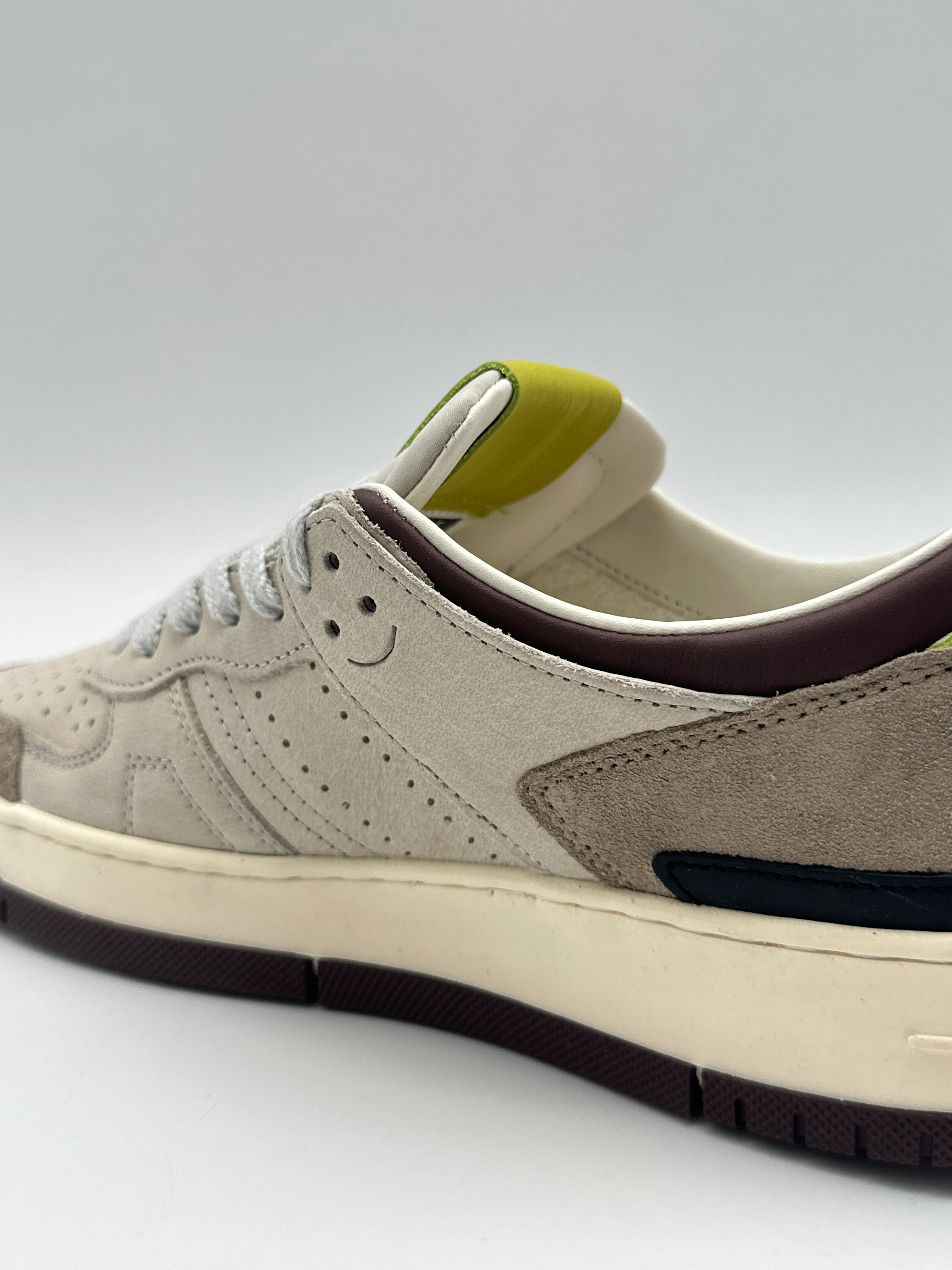 Sneakers Torneo Colored Beige In Pelle E Suede