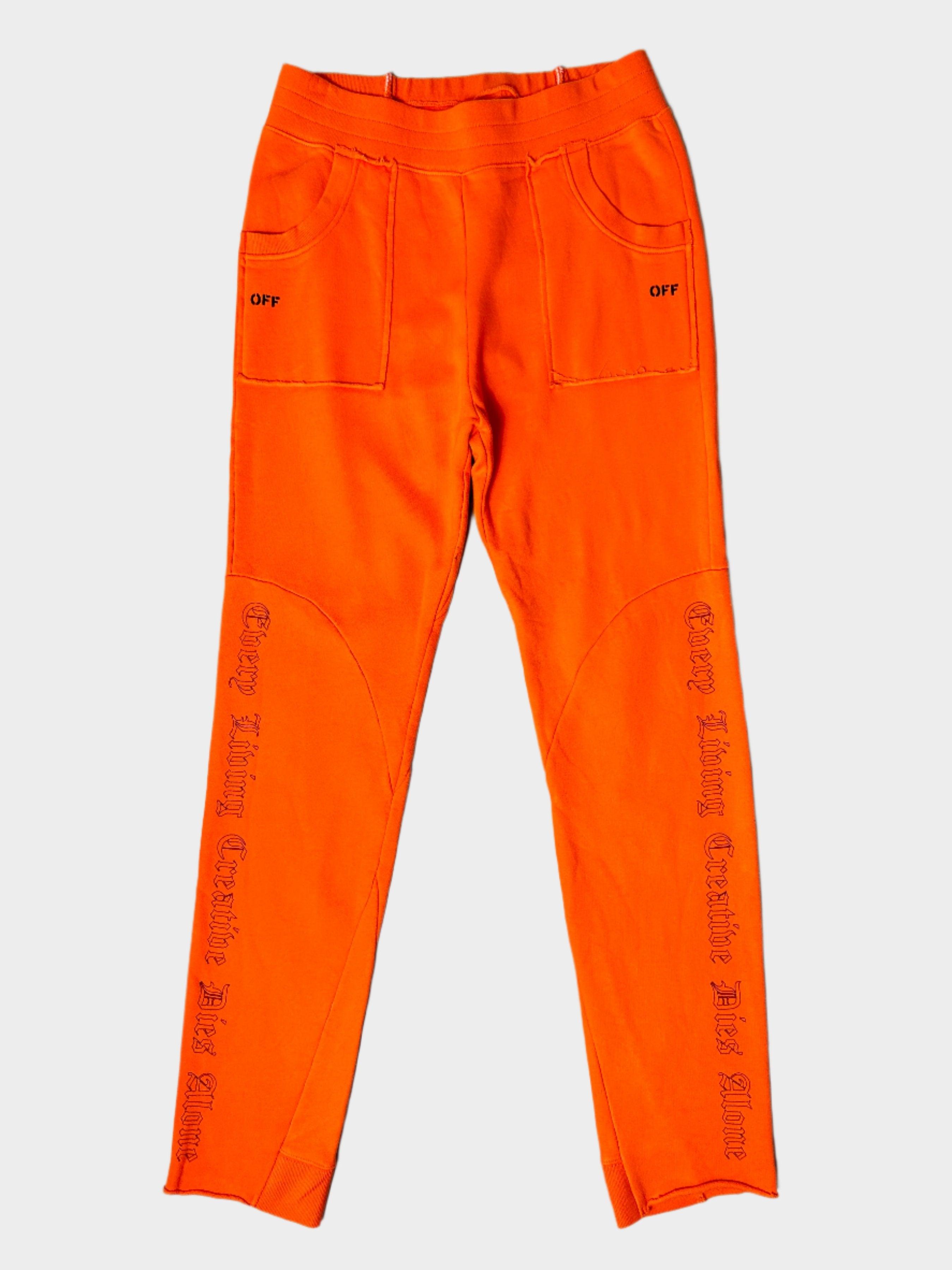Orange Sweatpants