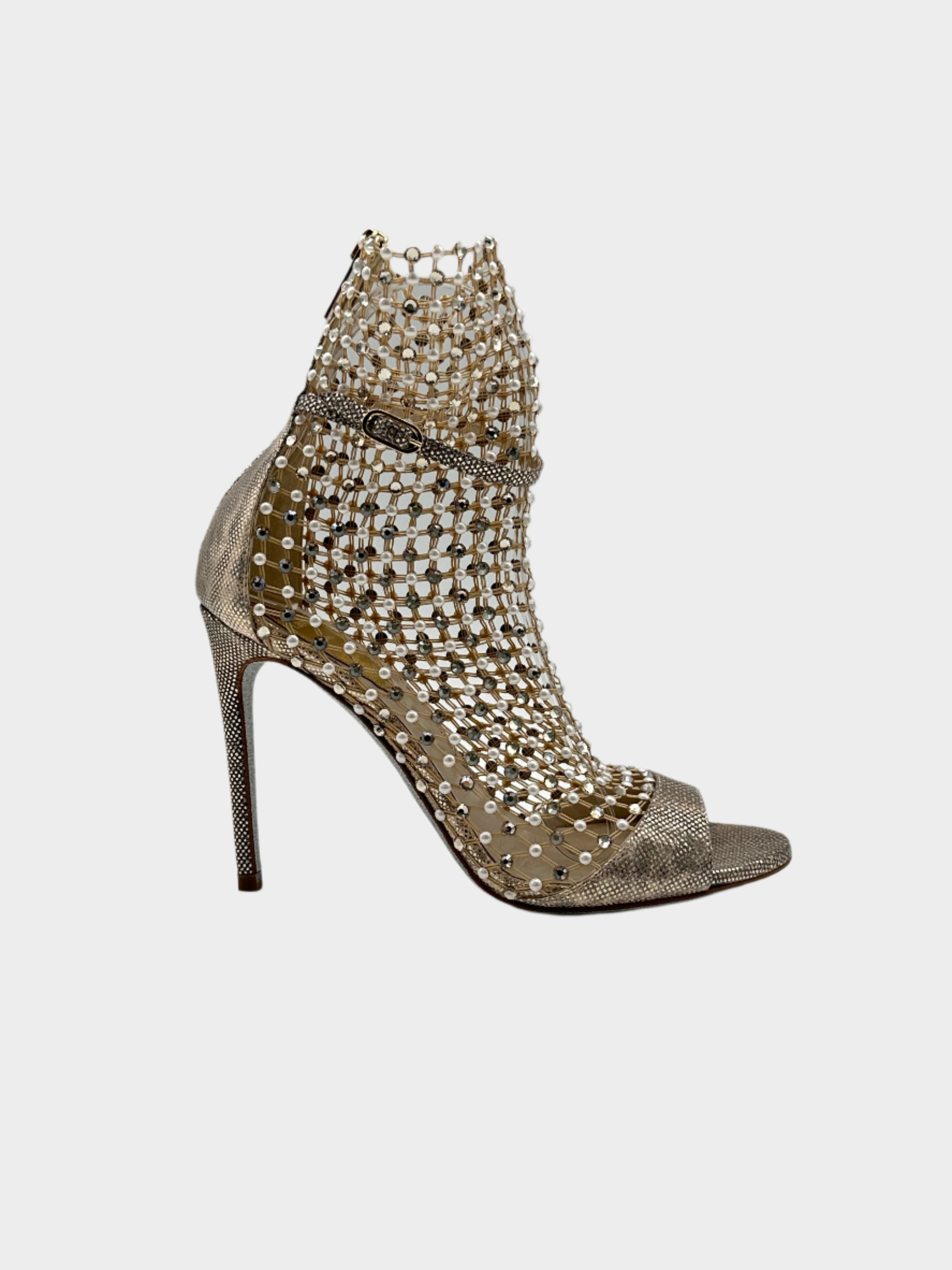 Sandals With Rhinestones