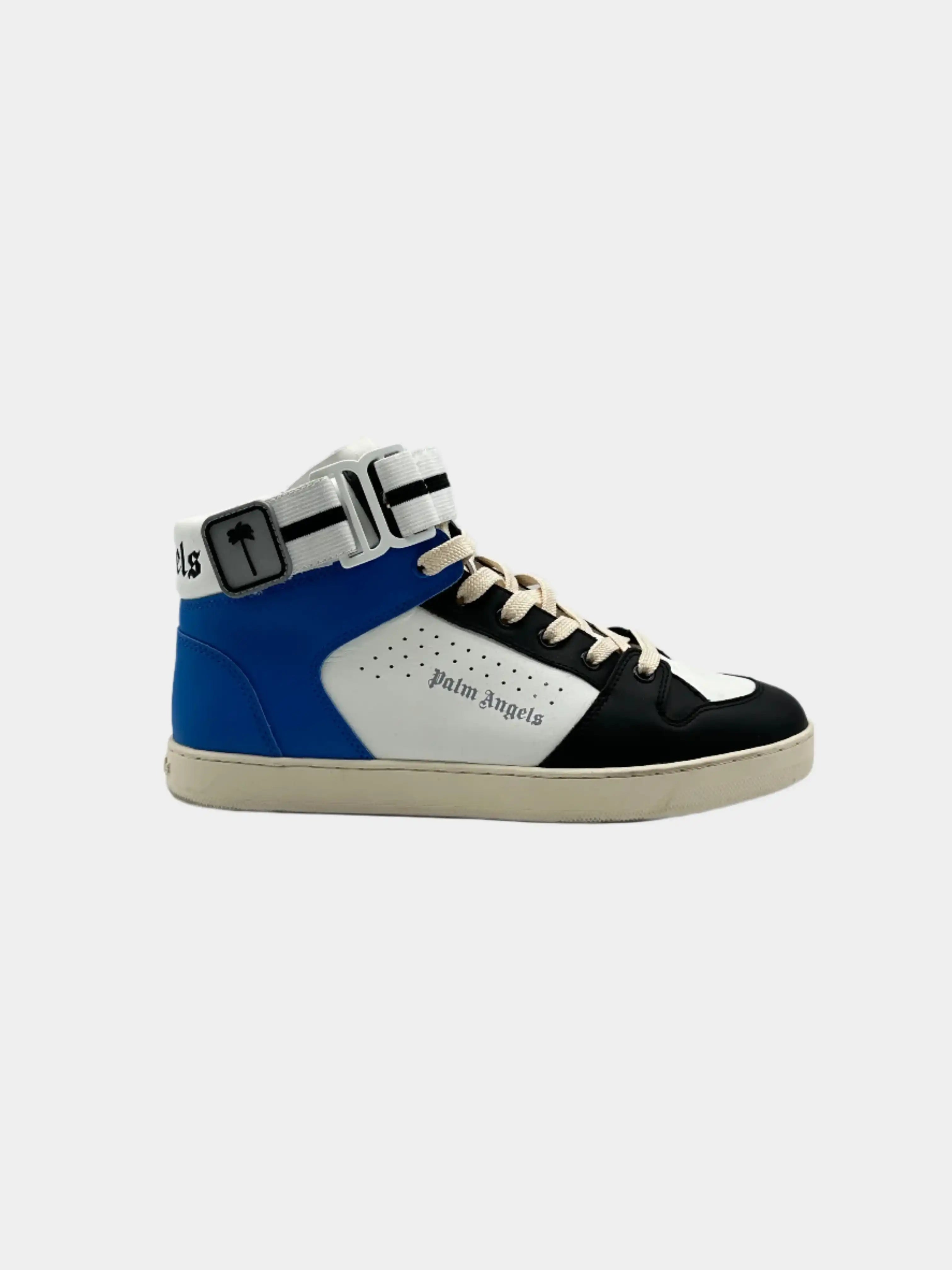 Two-Tone High-Top Sneakers