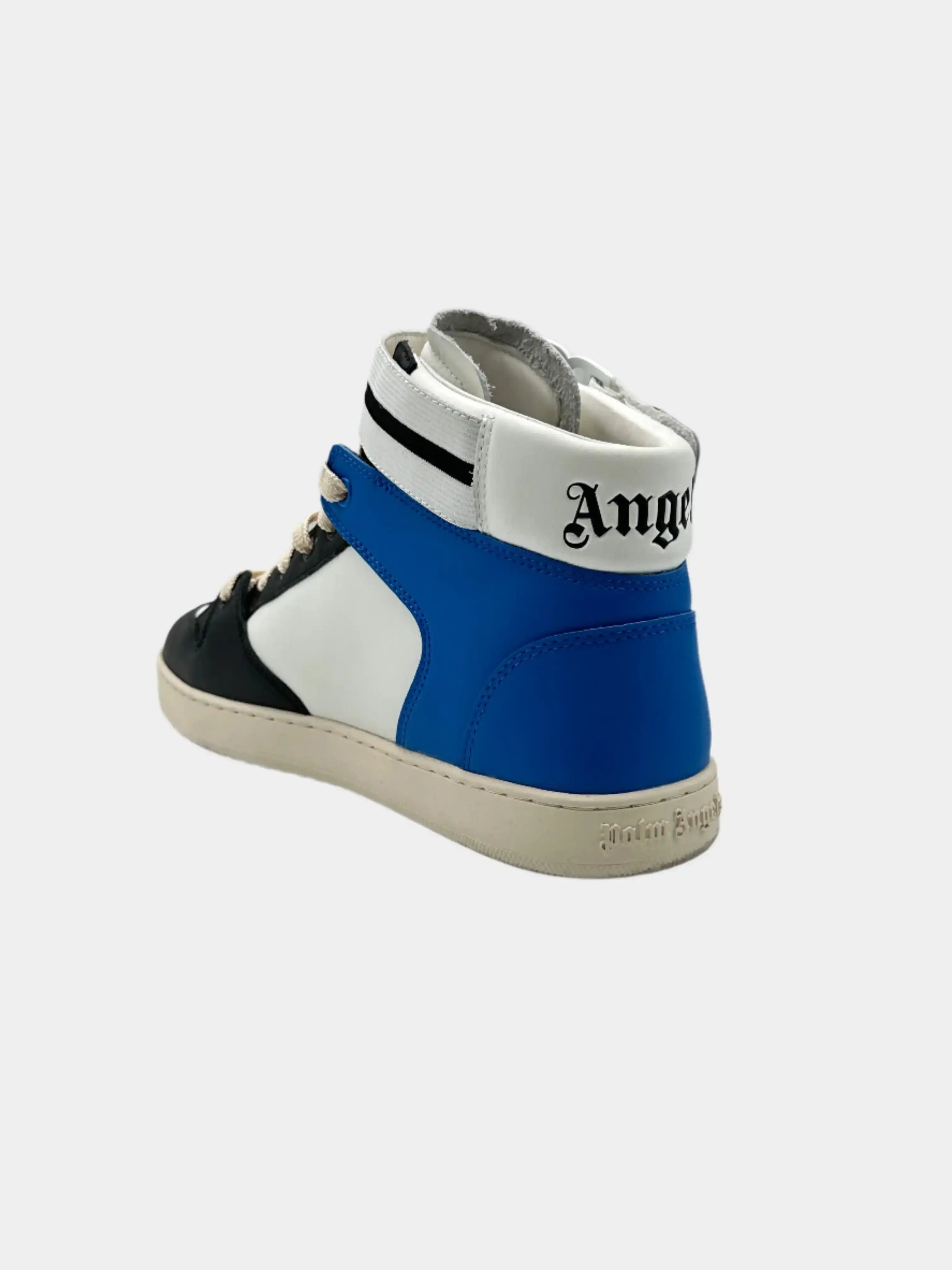 Two-Tone High-Top Sneakers
