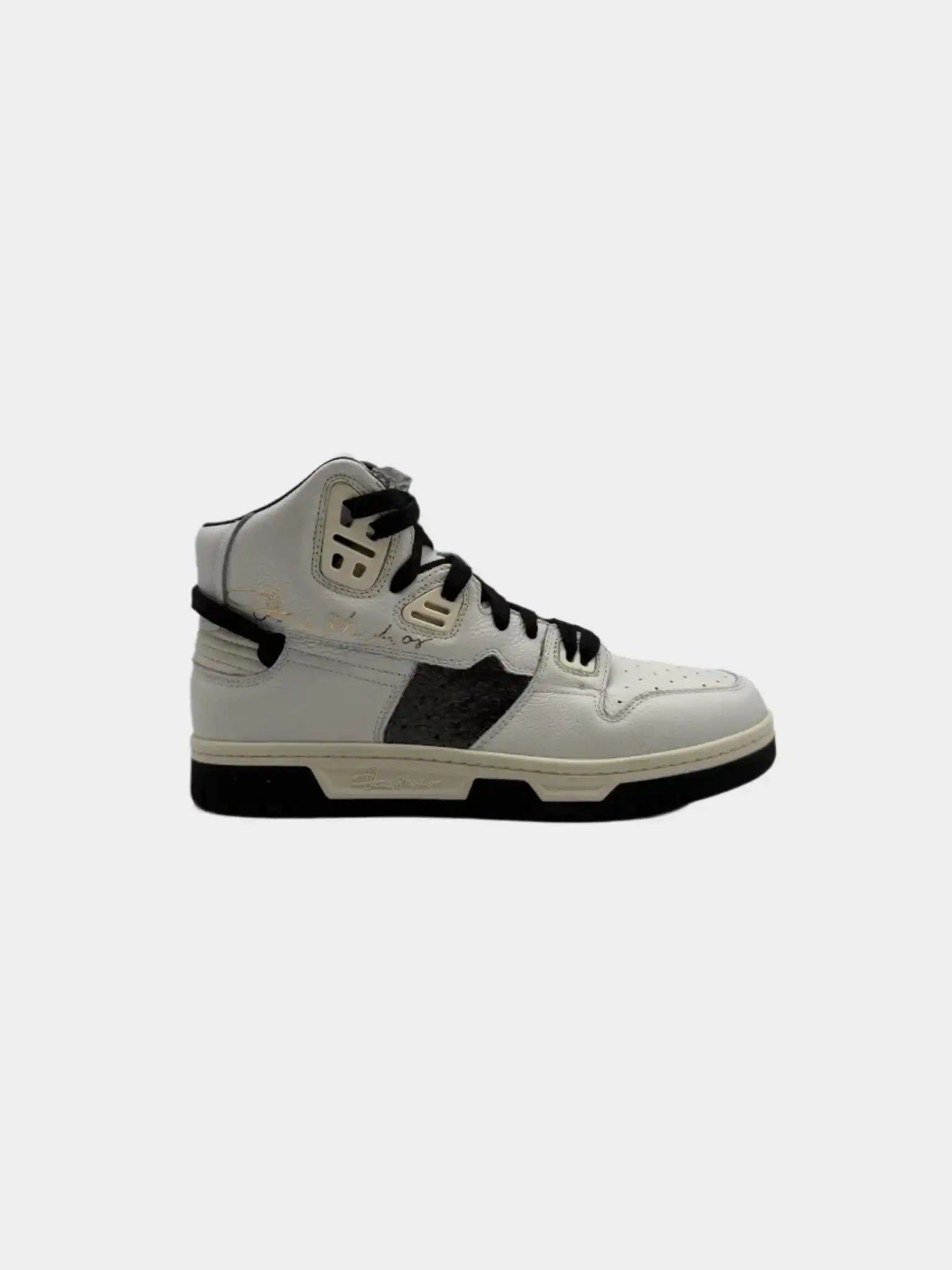 sneakers Acne Studios, sneakers 08STHLM High Pop, scarpe Acne bianche nere, sneakers alte design, scarpe di lusso urban, Qlhype