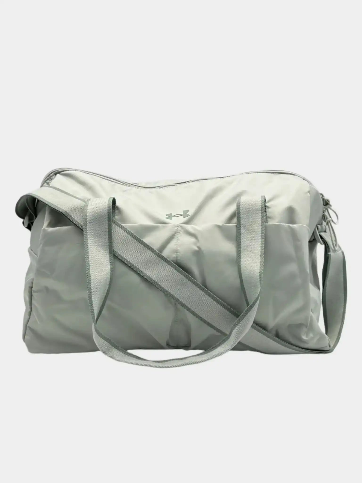 Borsa sportiva Under Armour Project Rock verde chiaro vista frontale