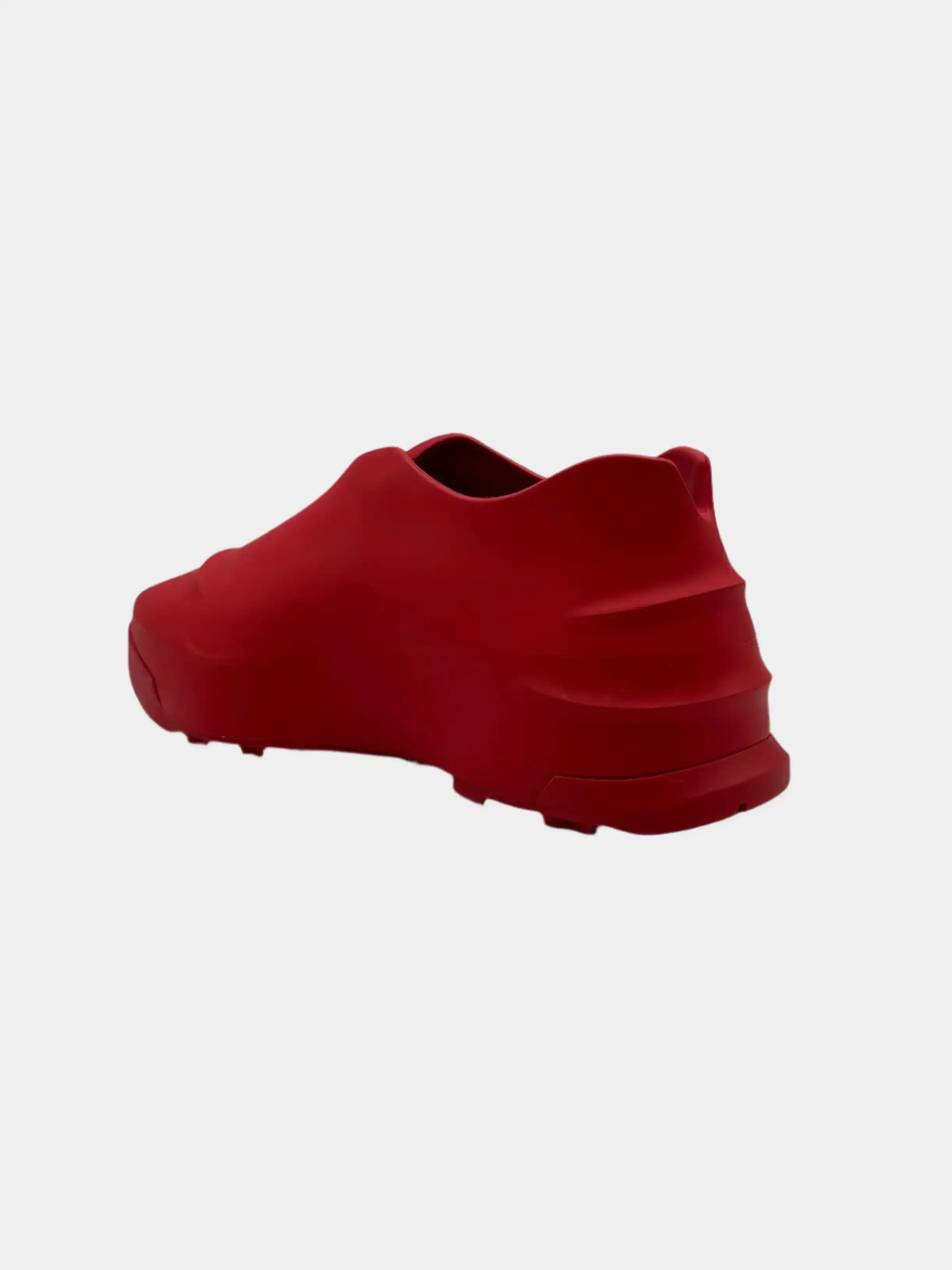 Scarpa Uomo Monumental In Gomma Rossa