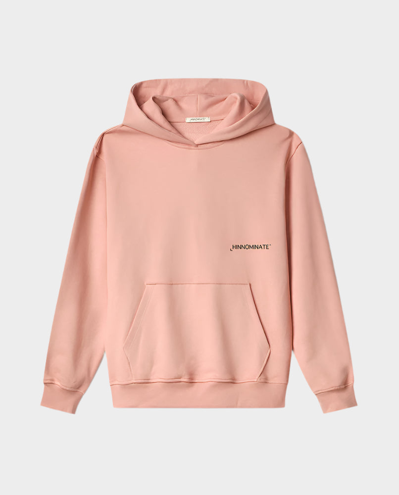 Hinnominate, felpa cappuccio, felpa rosa, felpa cotone, streetwear, moda casual