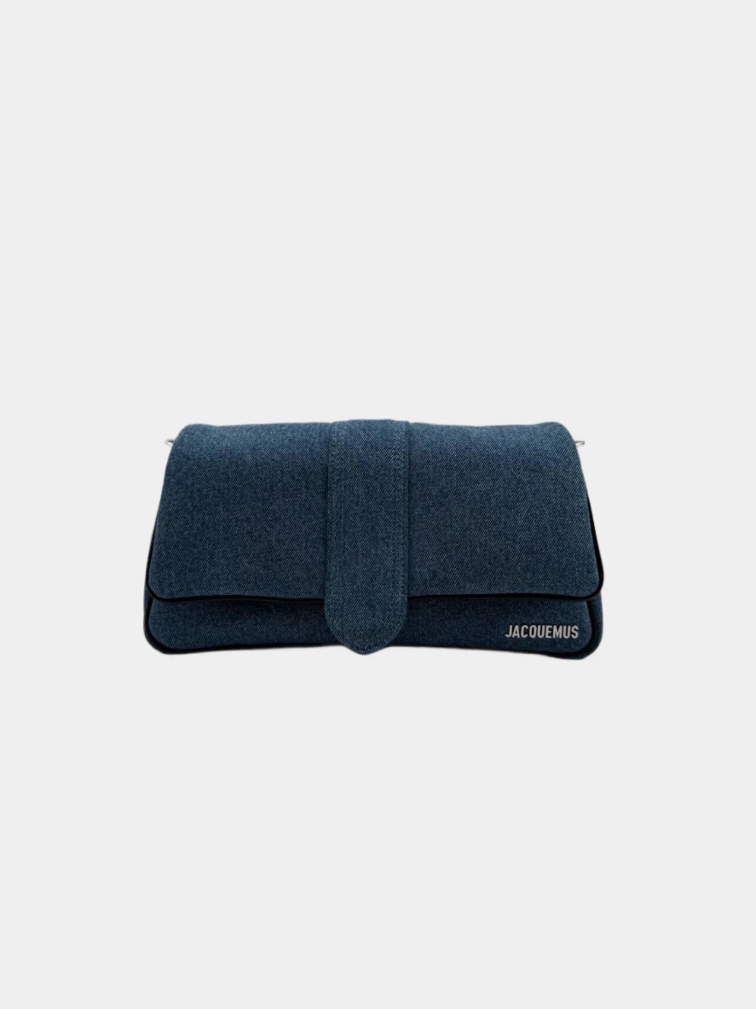 jacquemus bambimou, borsa denim jacquemus, le bambimou, borsa a spalla denim, borsa blu donna, Qlhype