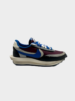 Nike LD Waffle Sacai Undercover, sneakers marrone blu, Nike x Sacai, LDWaffle 2025, scarpe streetwear Nike