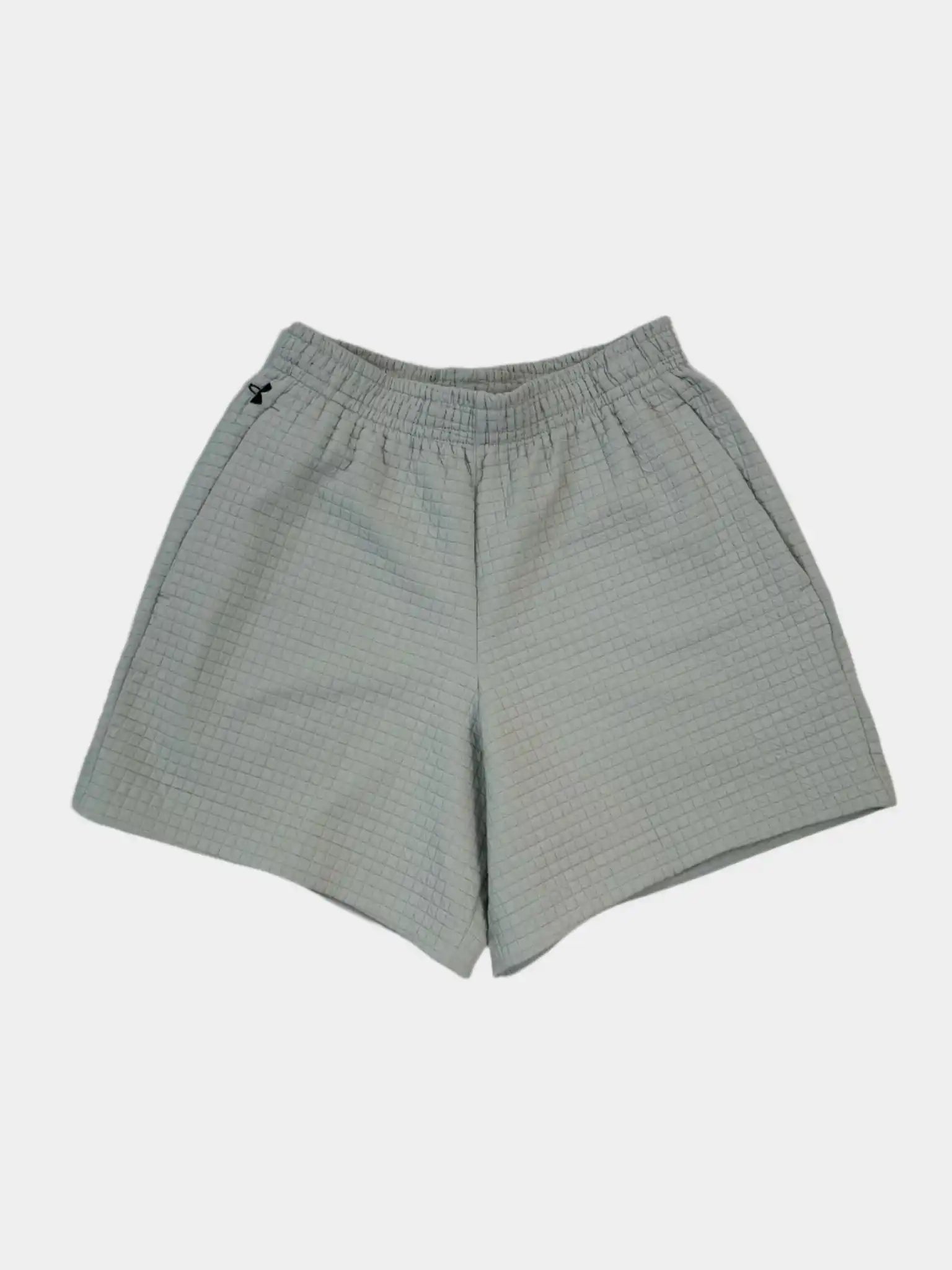 pantaloncini sportivi grigi, shorts uomo fleece, pantaloncini con tasche, pantaloncini tecnici griglia, pantaloncini con zip dietro