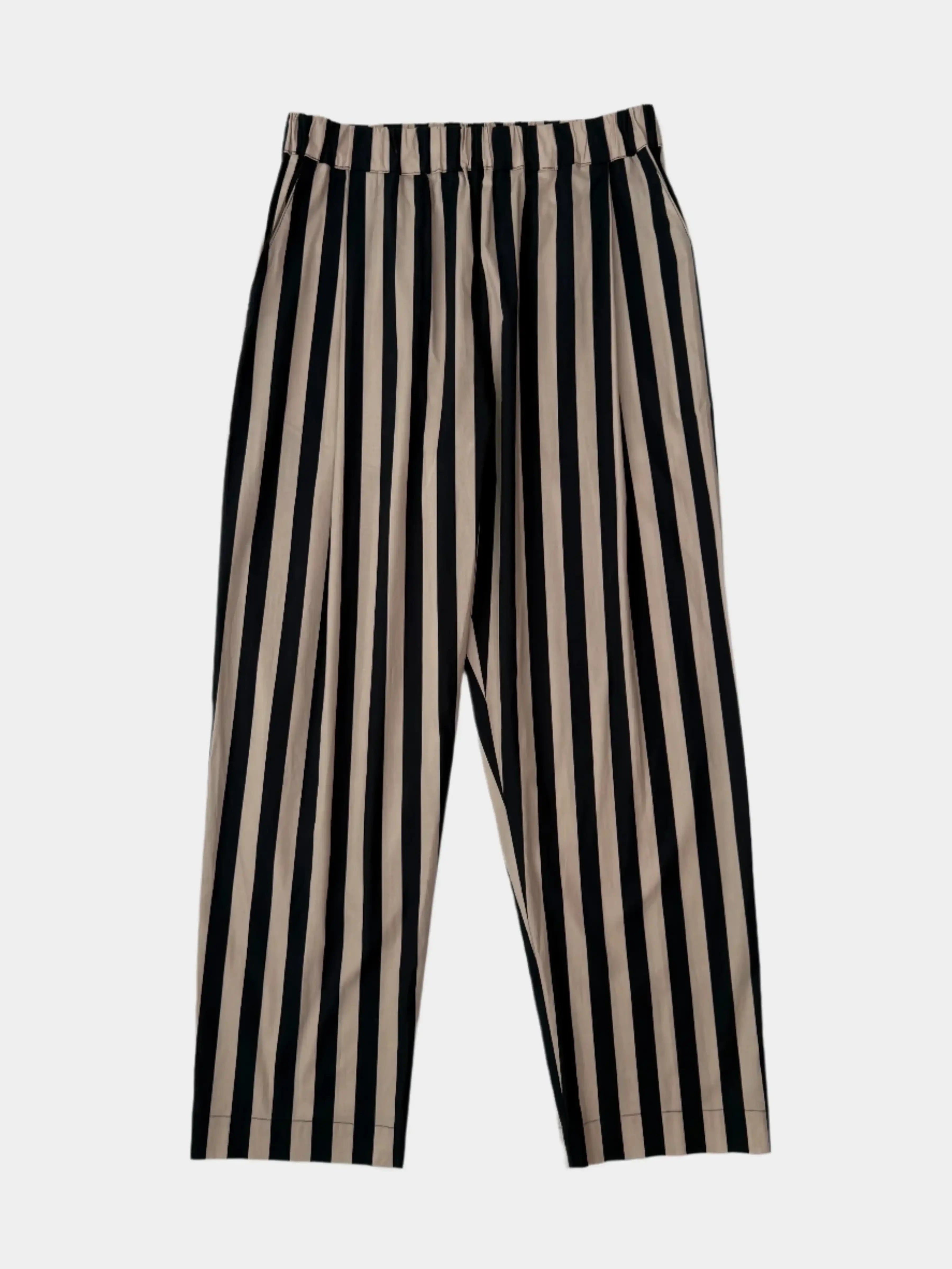 pantaloni righe verticali, pantaloni Laneus, cotone elastam, pantaloni comodi eleganti, made in Italy