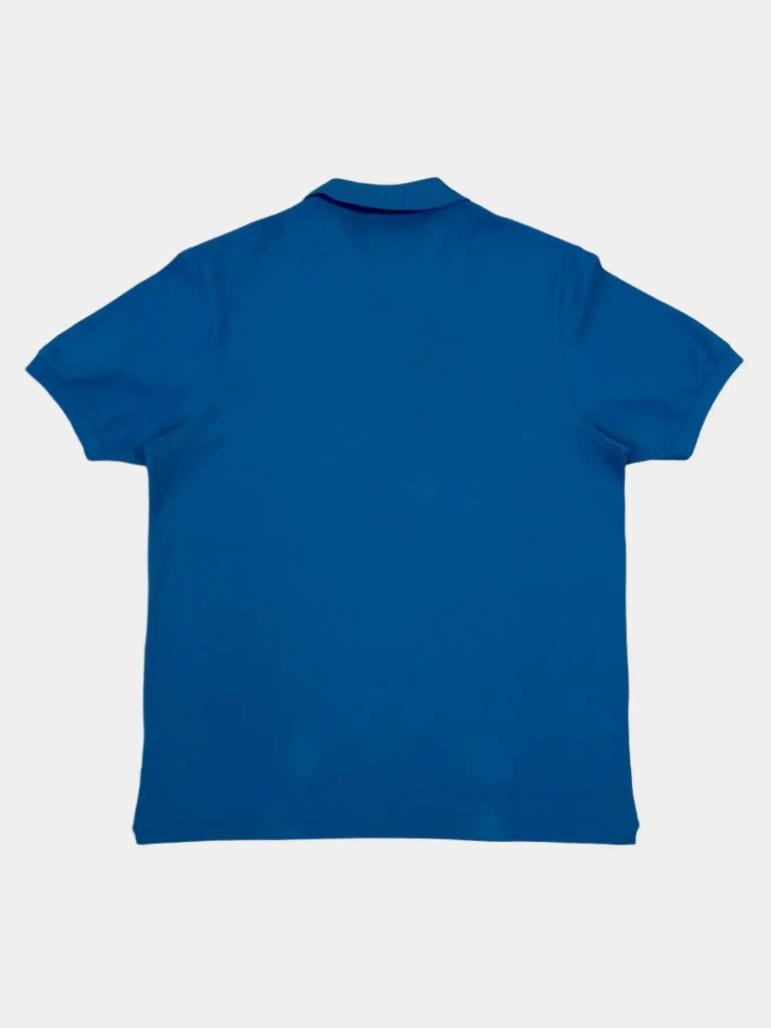 Light Blue Cotton Piqué Polo