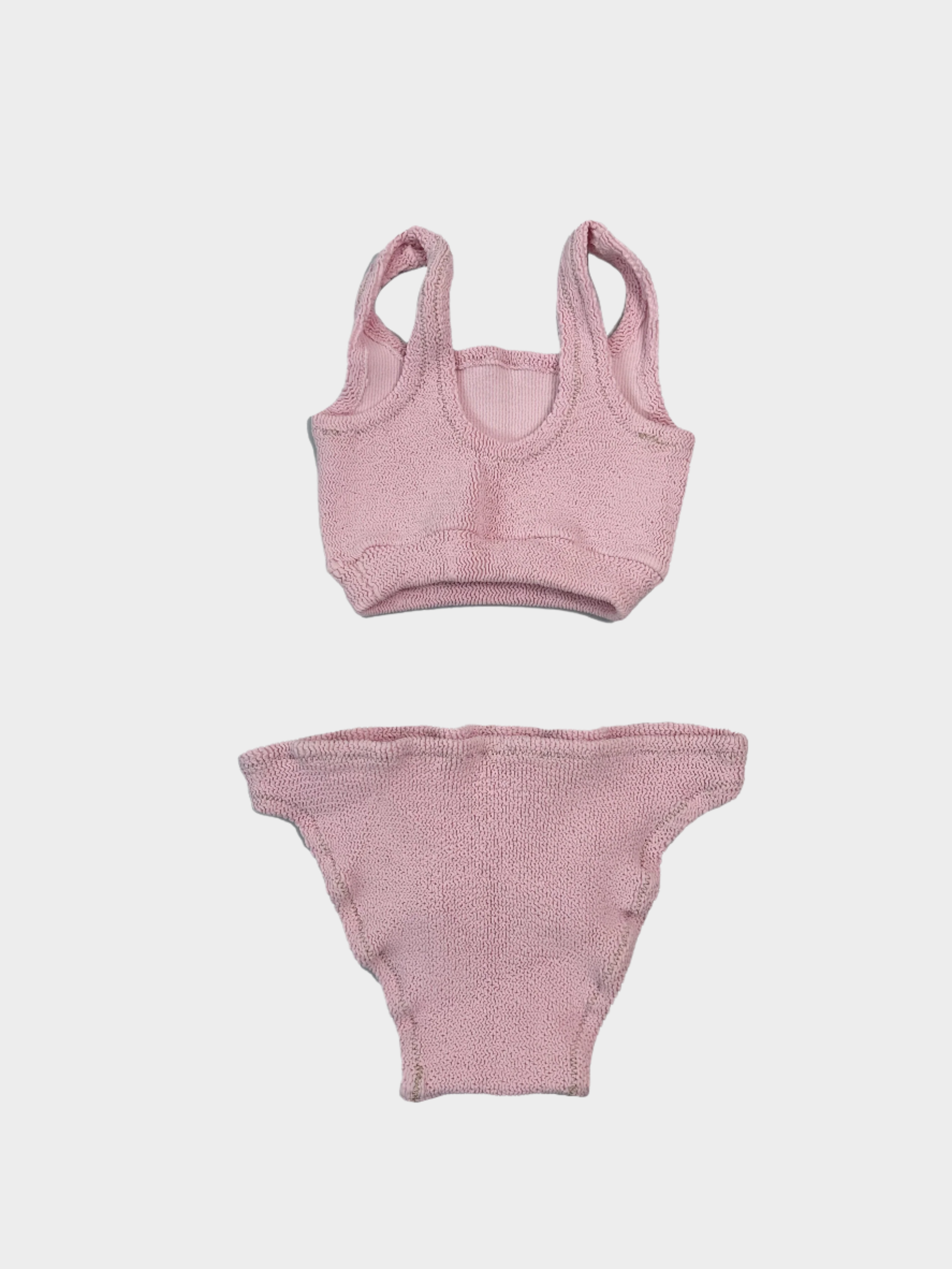 Vista posteriore del costume rosa da bambina Reina Olga