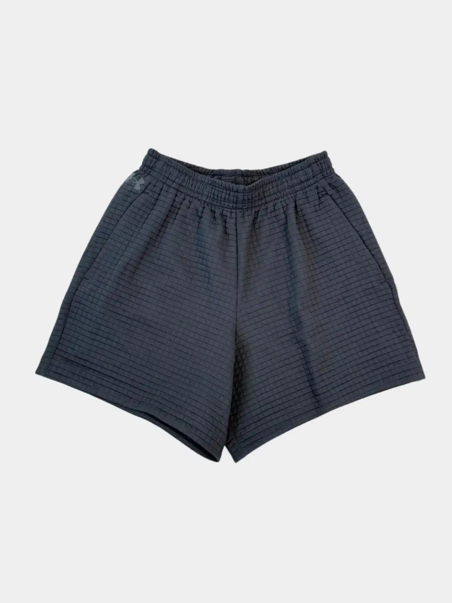 Shorts Under Armour Unstoppable Grid neri fronte