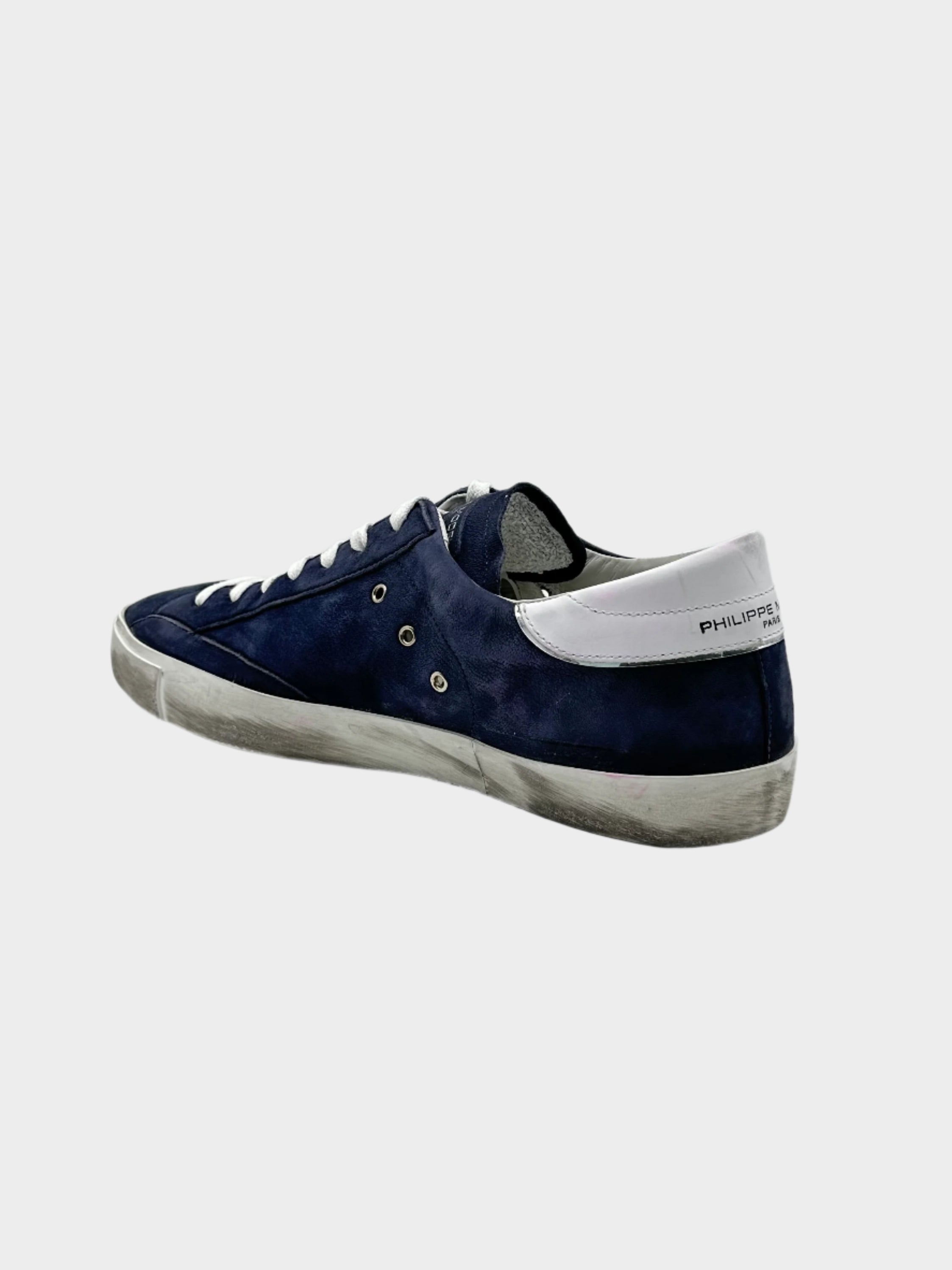 Sneakers PRSX Low In Nabuk Lave Blu