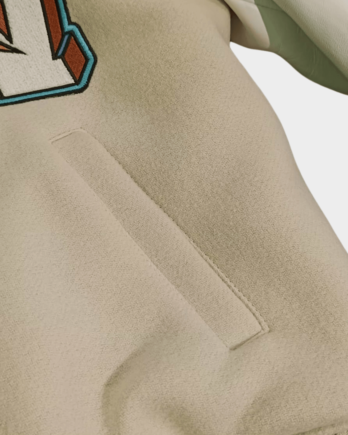 White Varsity Jacket