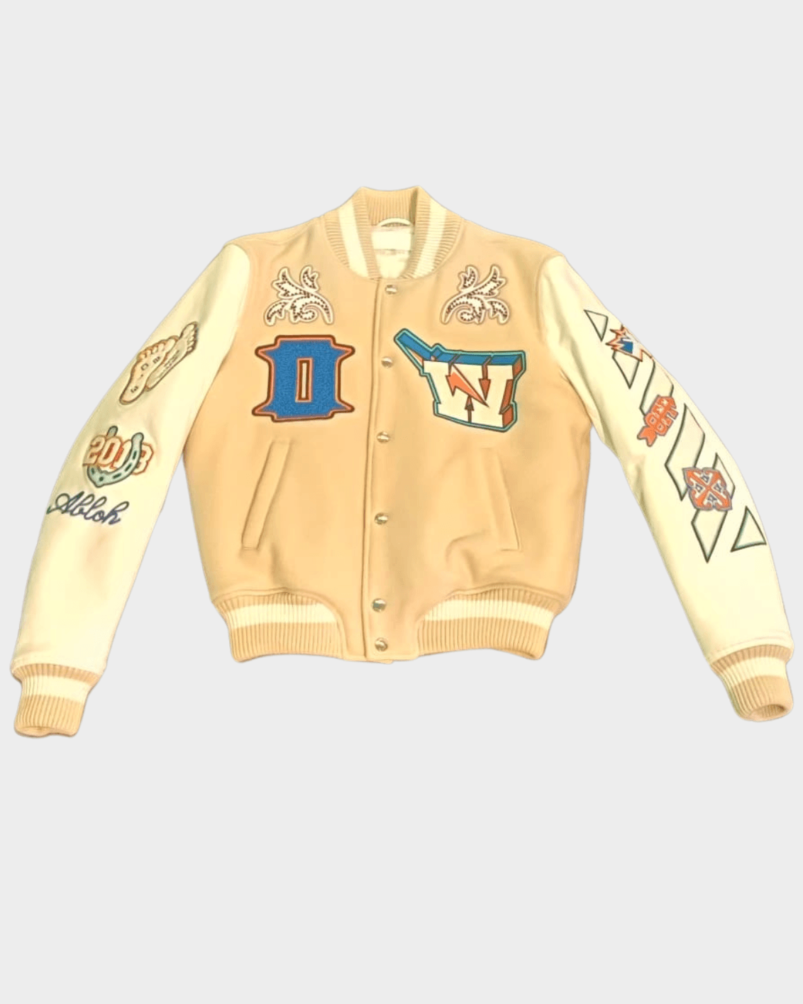 White Varsity Jacket