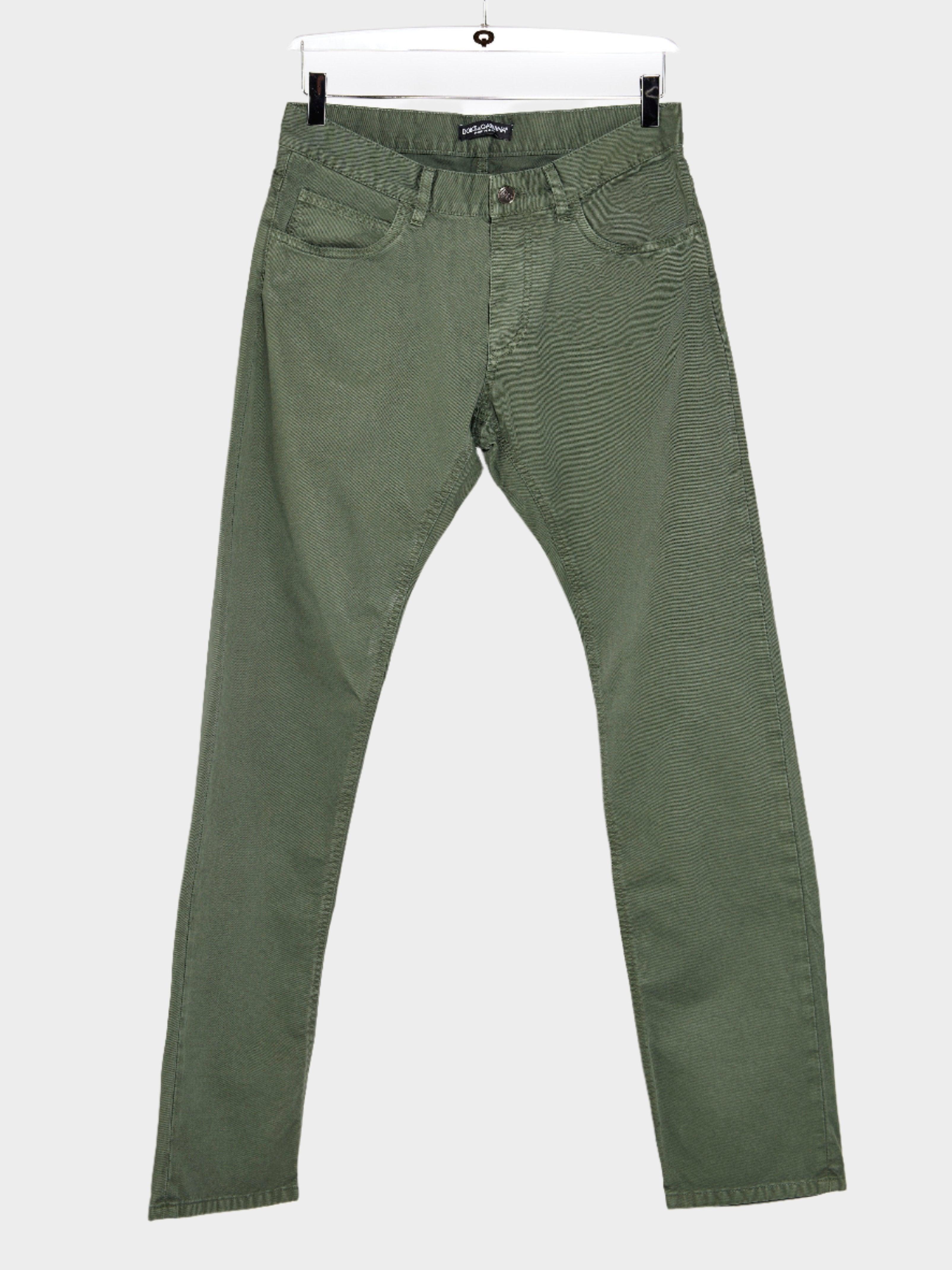 Regular Fit Denim Trousers