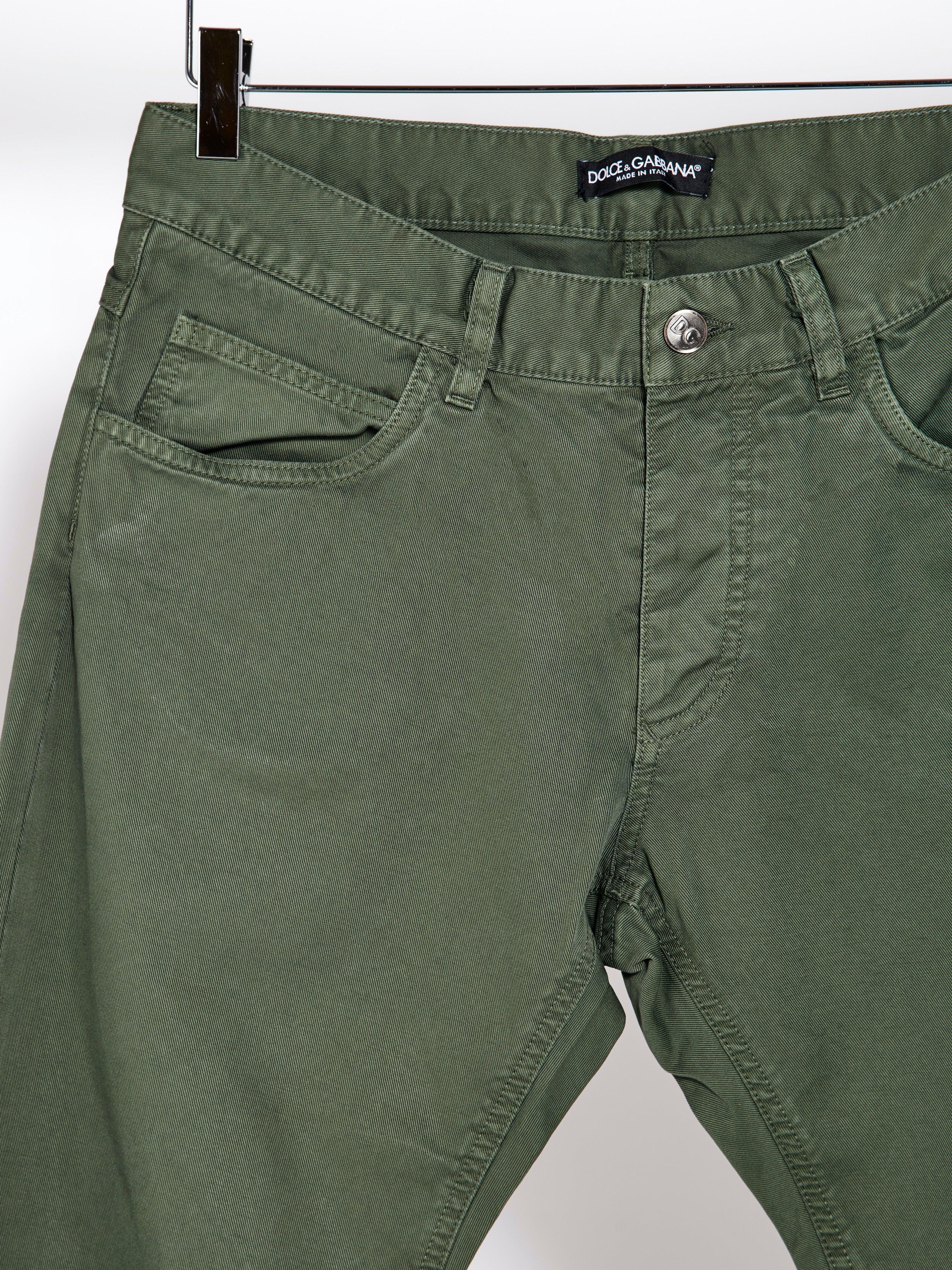 Regular Fit Denim Trousers