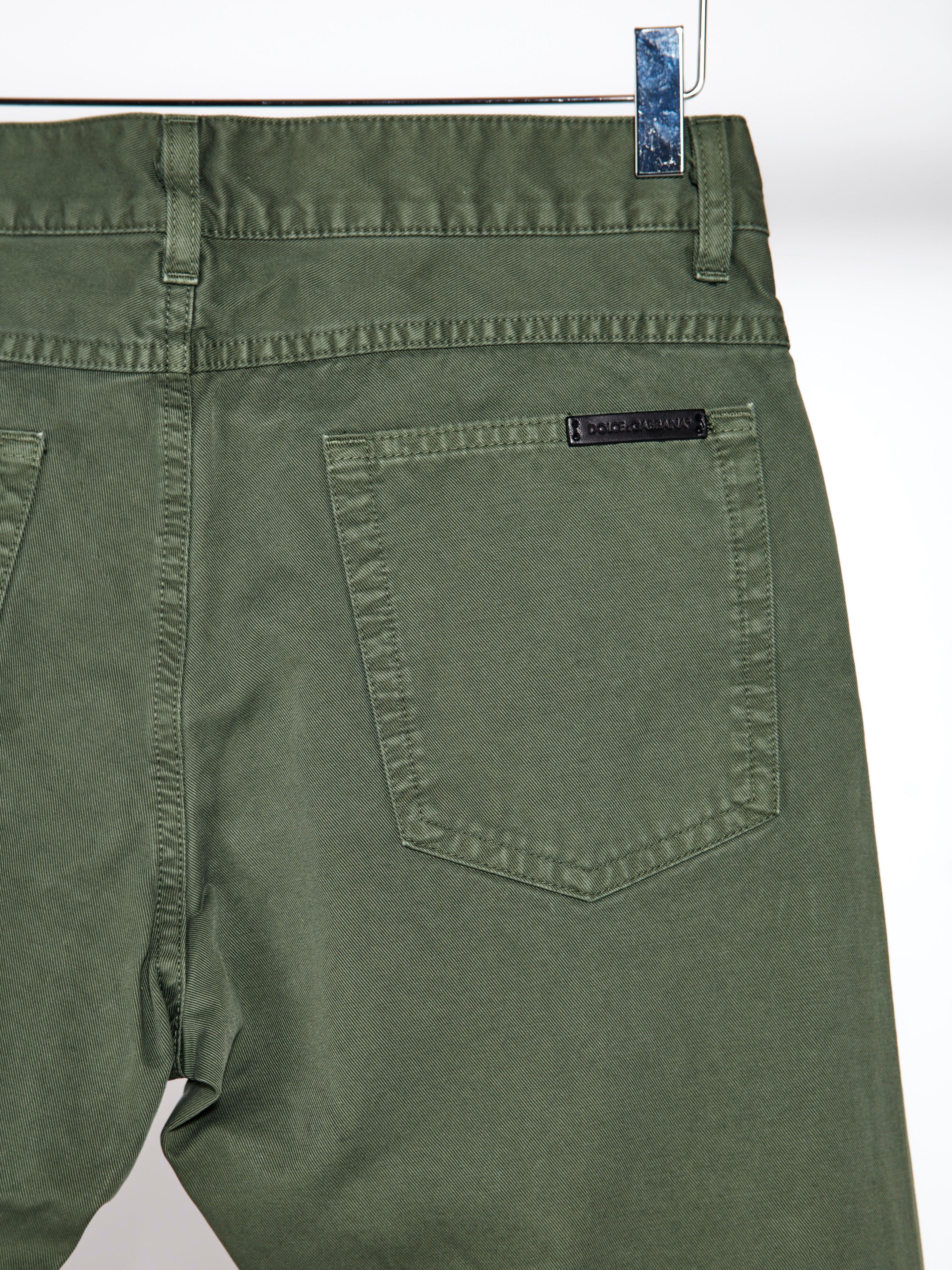 Regular Fit Denim Trousers