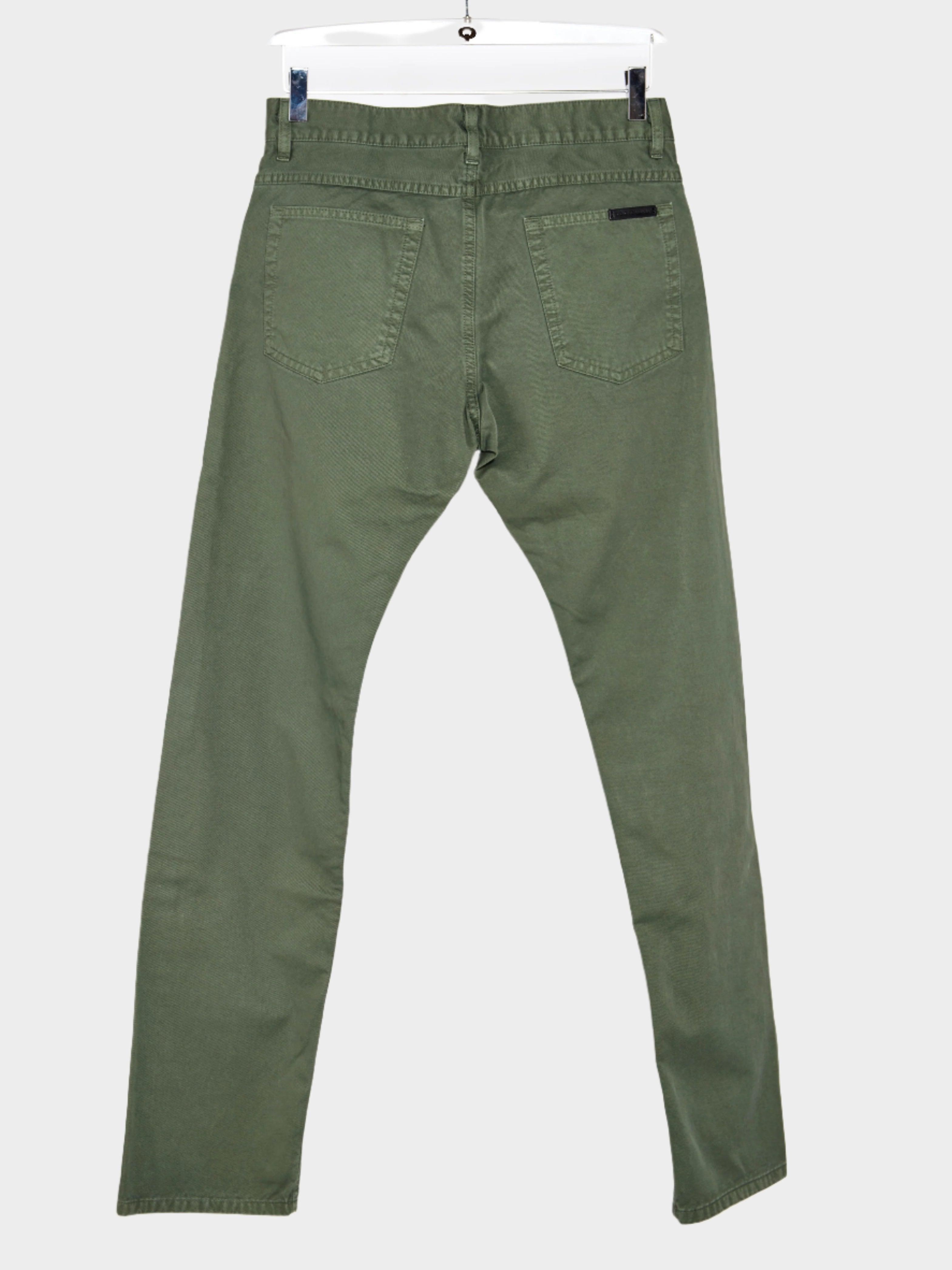 Regular Fit Denim Trousers