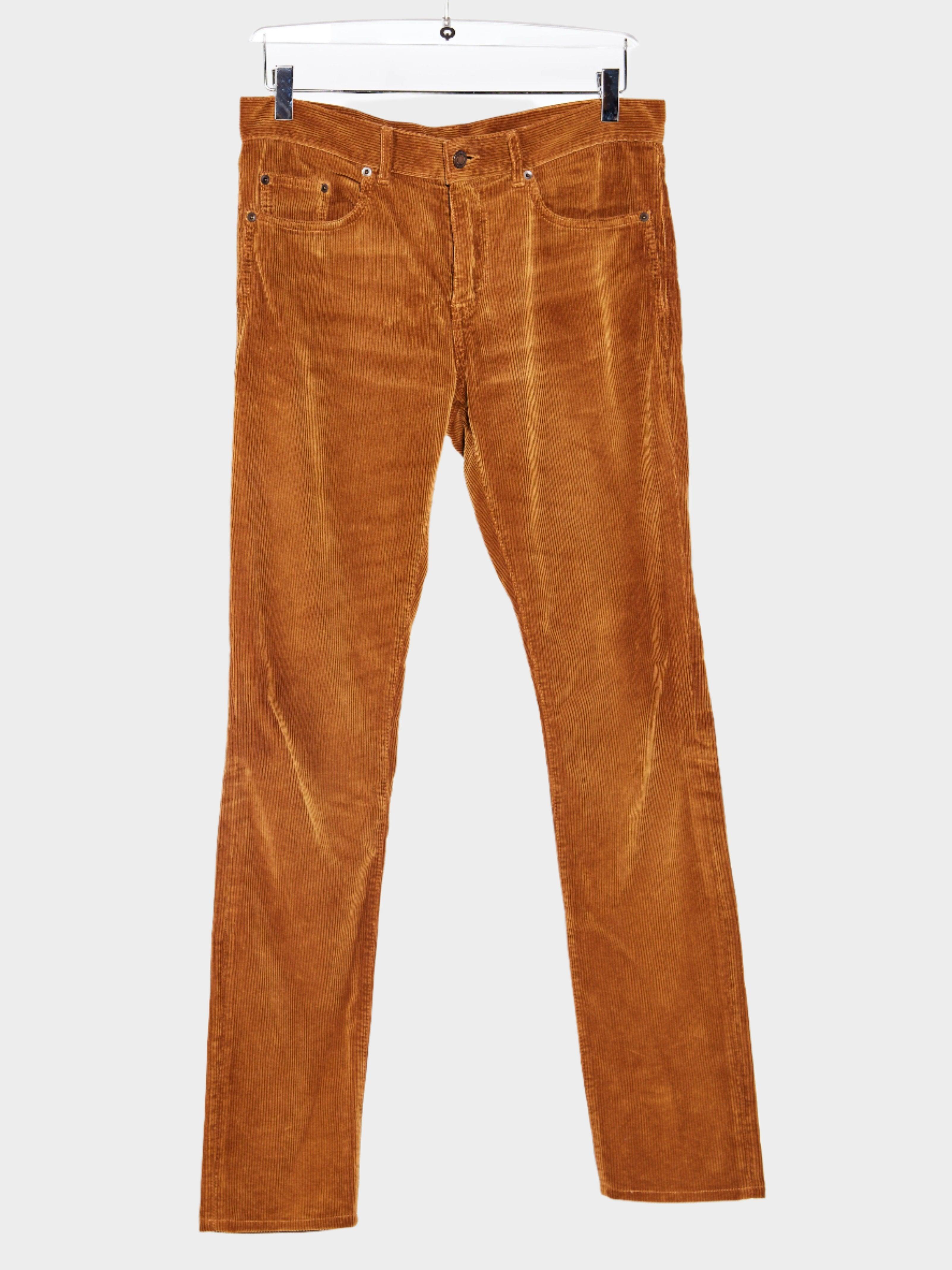 Velvet Ribbed Trousers