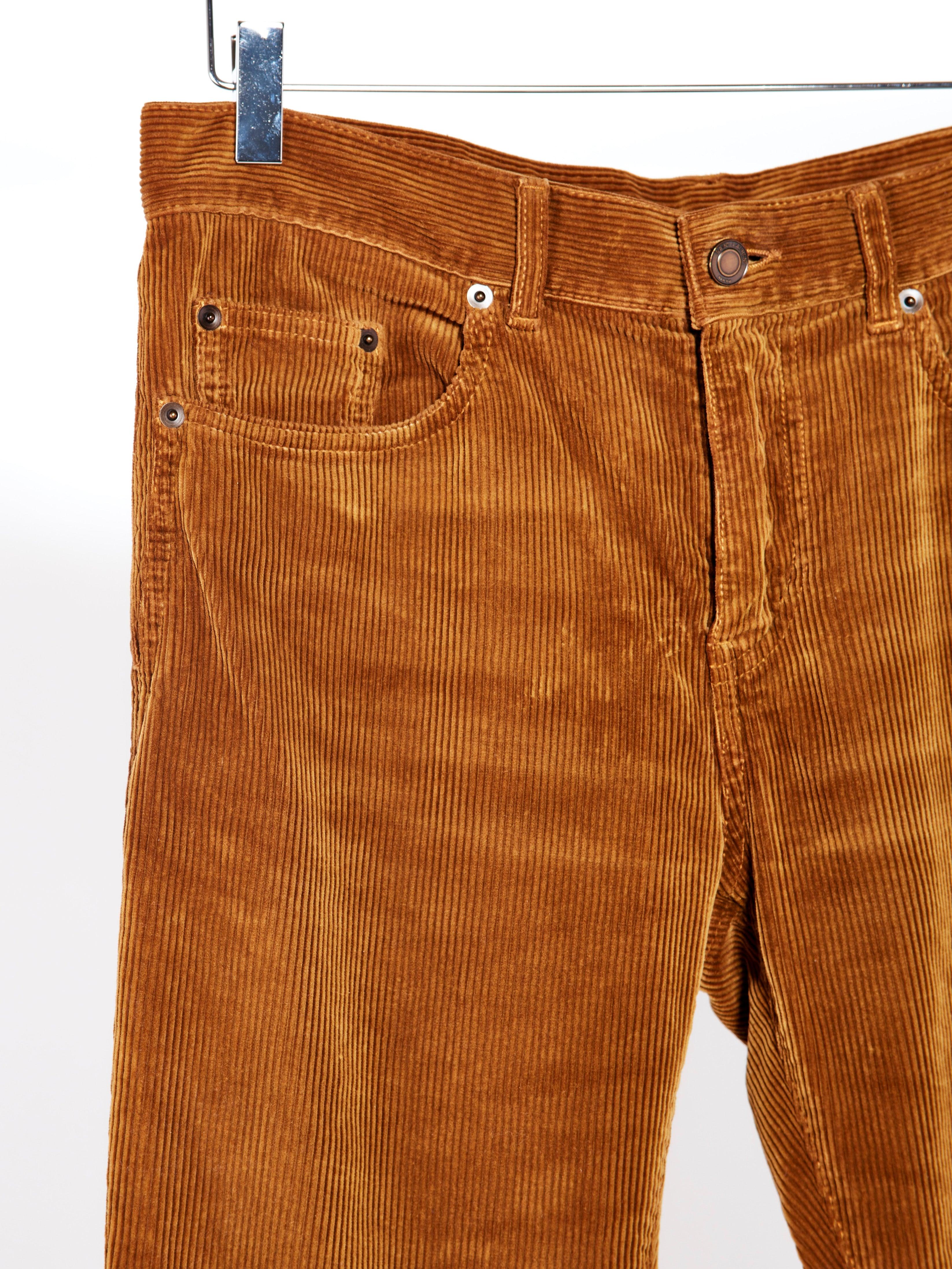 Velvet Ribbed Trousers