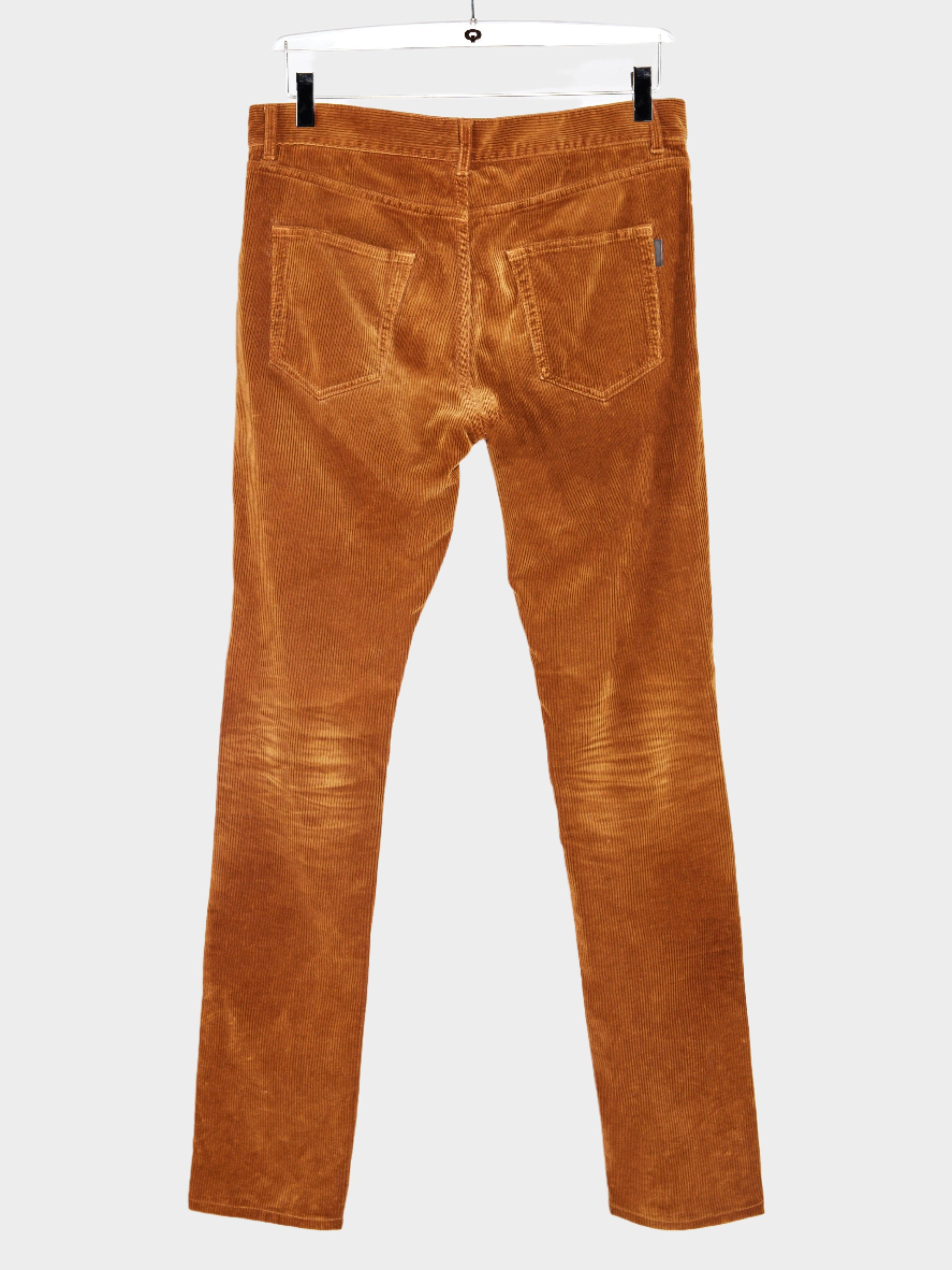 Velvet Ribbed Trousers