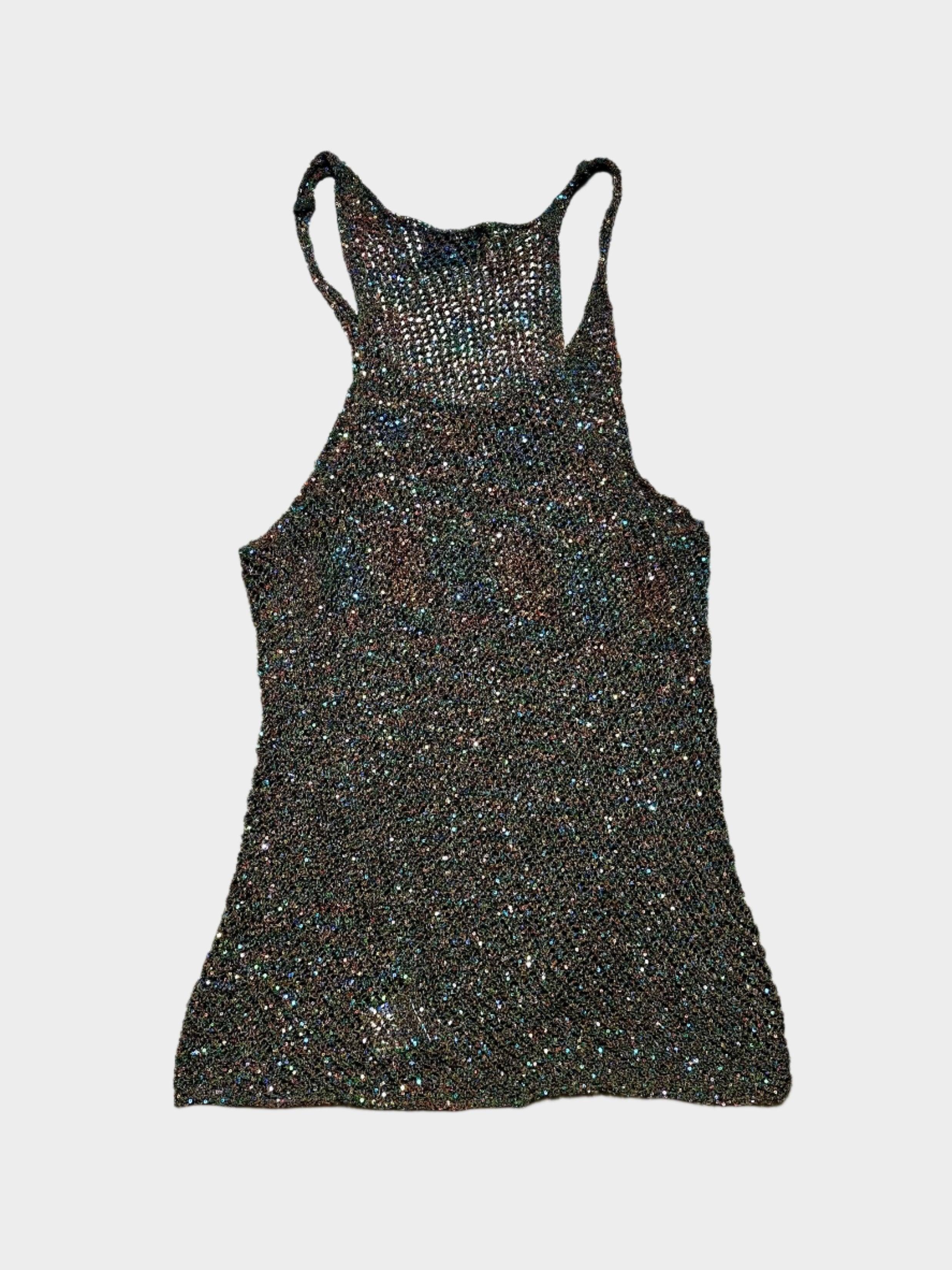 Paillettes Knitted Dress