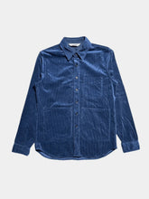 Corduroy Shirt Jacket - Blue | dBlank