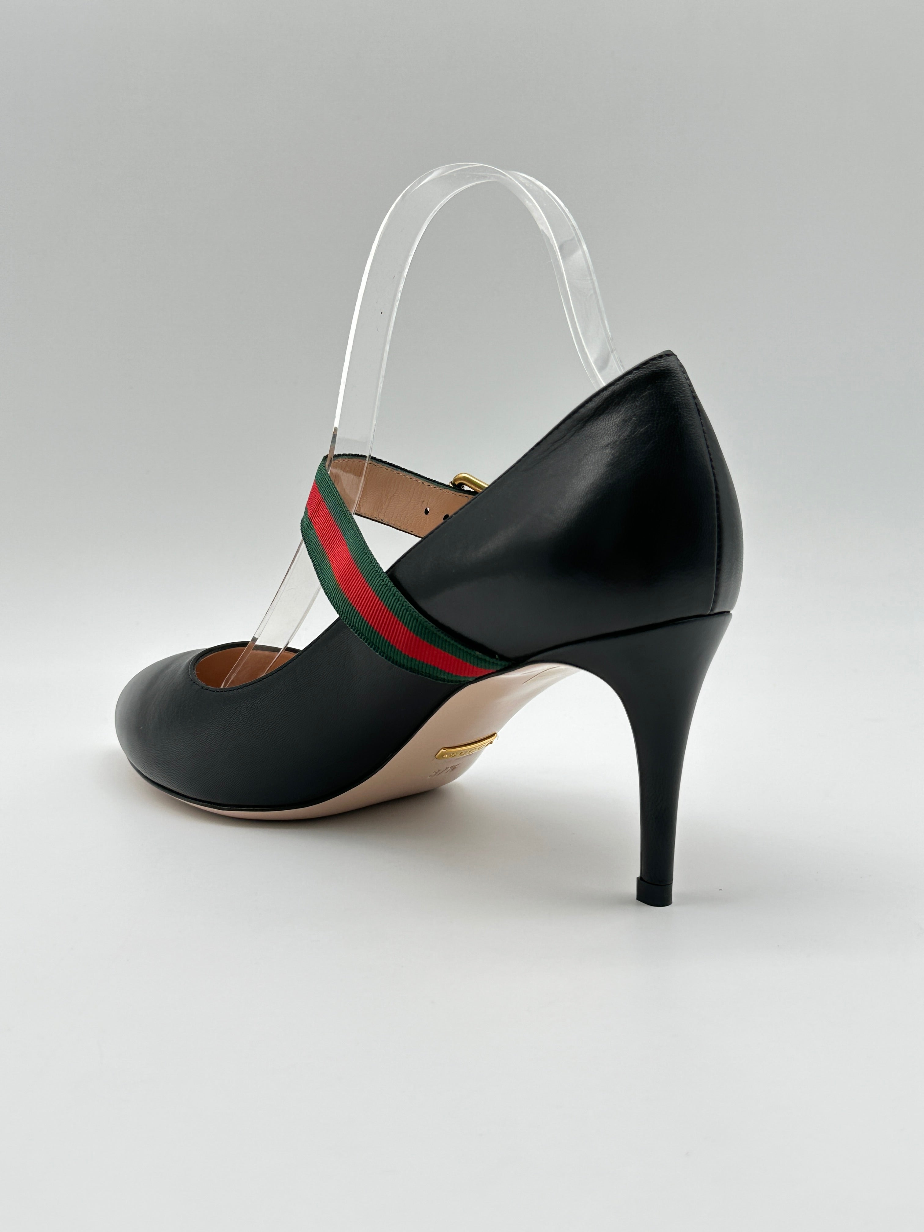 Black Sylvie Mary Jane Pump