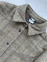 Herringbone Padded Shirt - Brown | dBlank