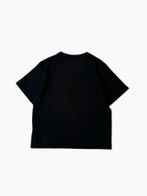 Black T-Shirt With Print -  | dBlank