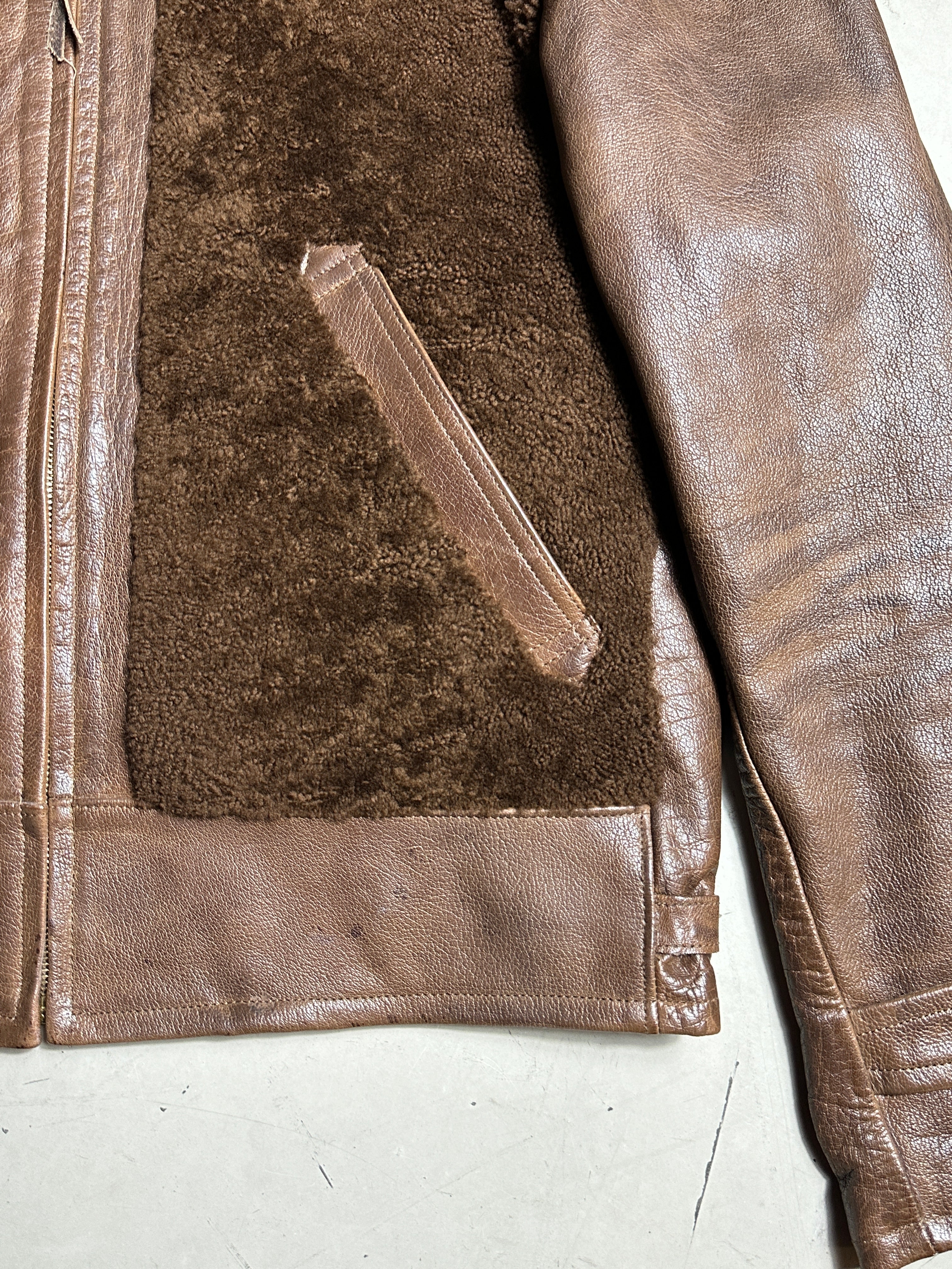 Shearling Leather Jacket