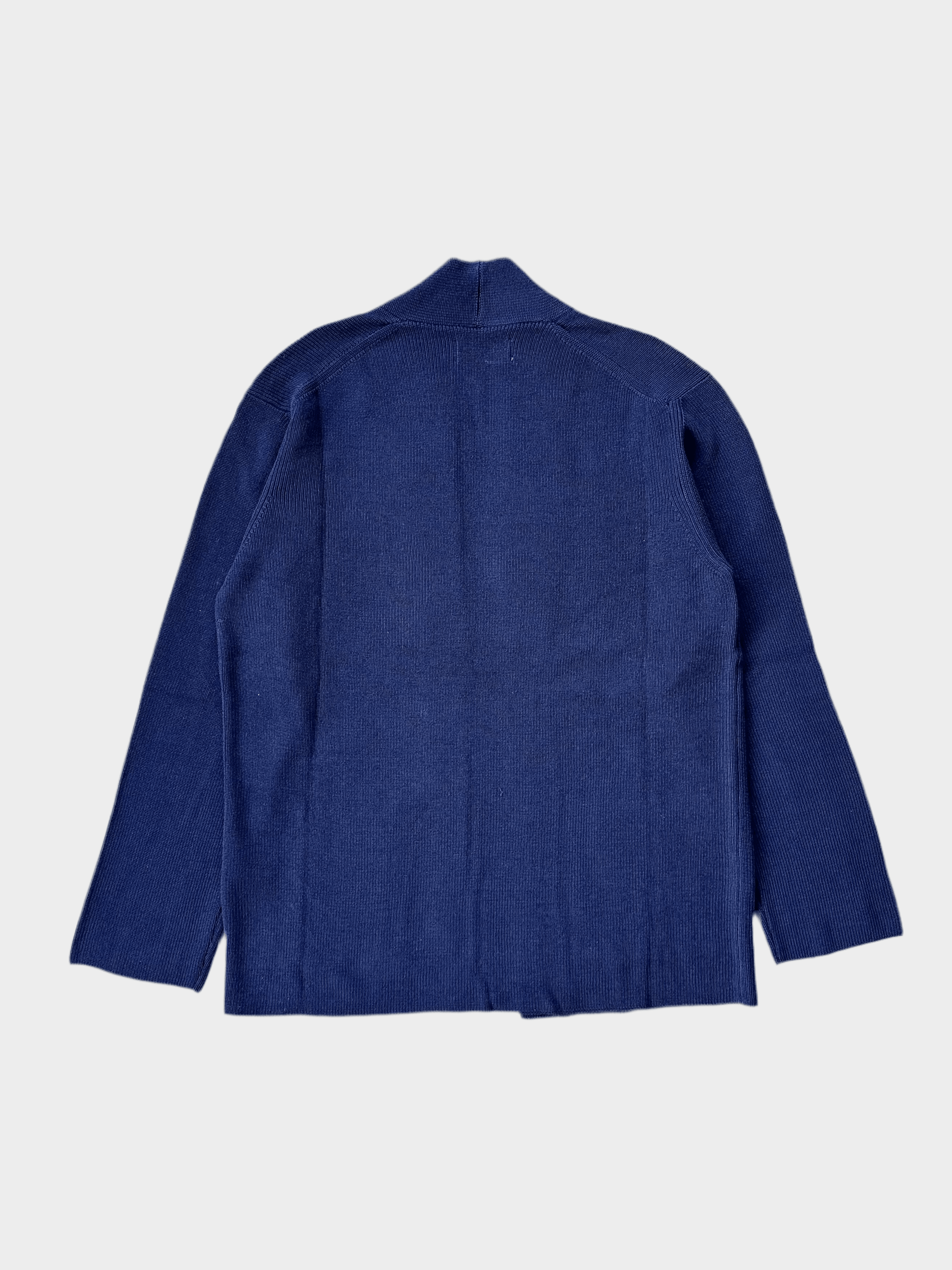 Shawl Cardigan Blue