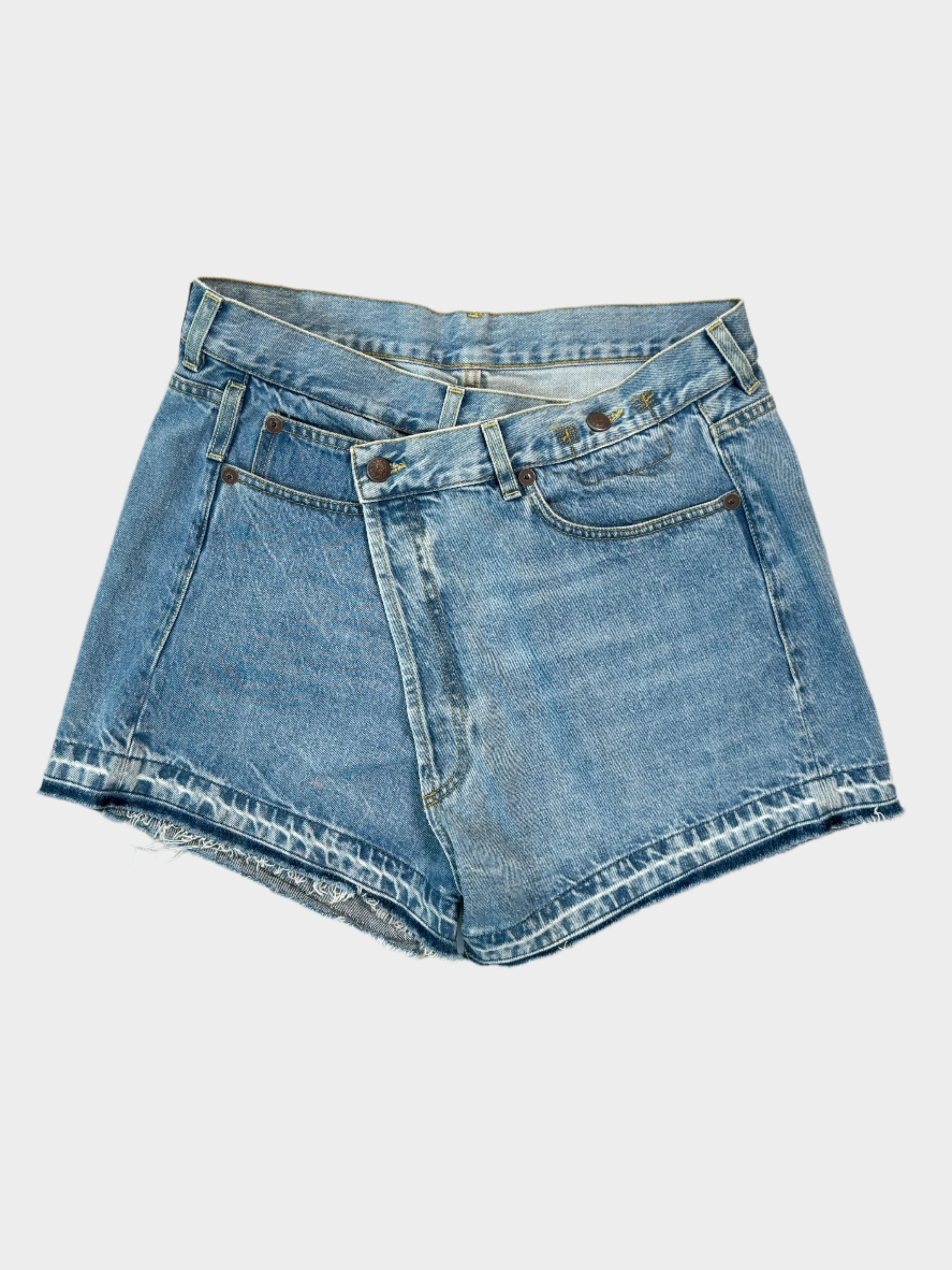 Shorts Denim Asimmetrici