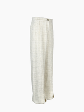 Pantaloni Tweed Bianco - Bianco | Qlhype